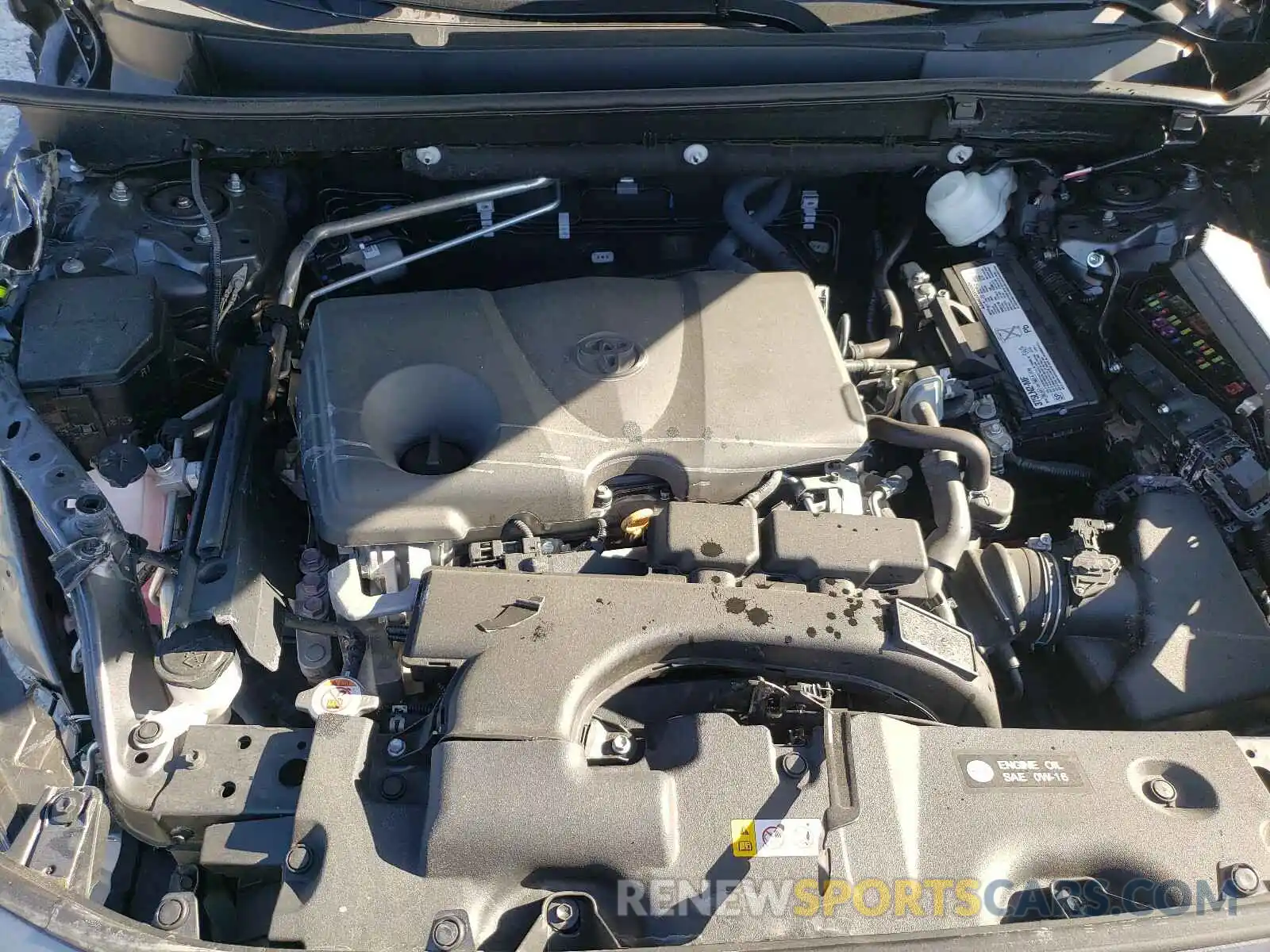 7 Фотография поврежденного автомобиля 2T3H1RFV3KW039610 TOYOTA RAV4 2019