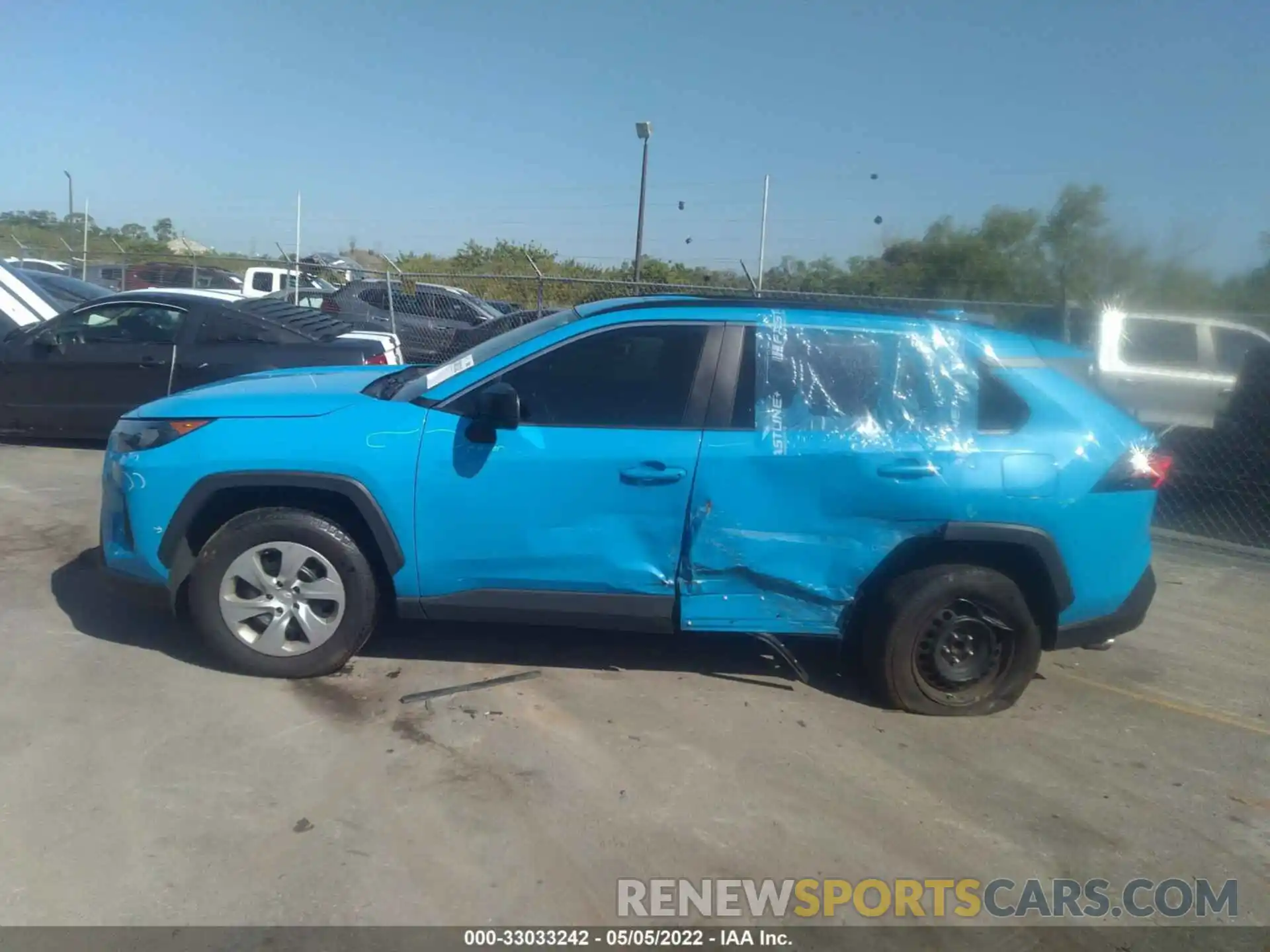 6 Фотография поврежденного автомобиля 2T3H1RFV3KW040188 TOYOTA RAV4 2019