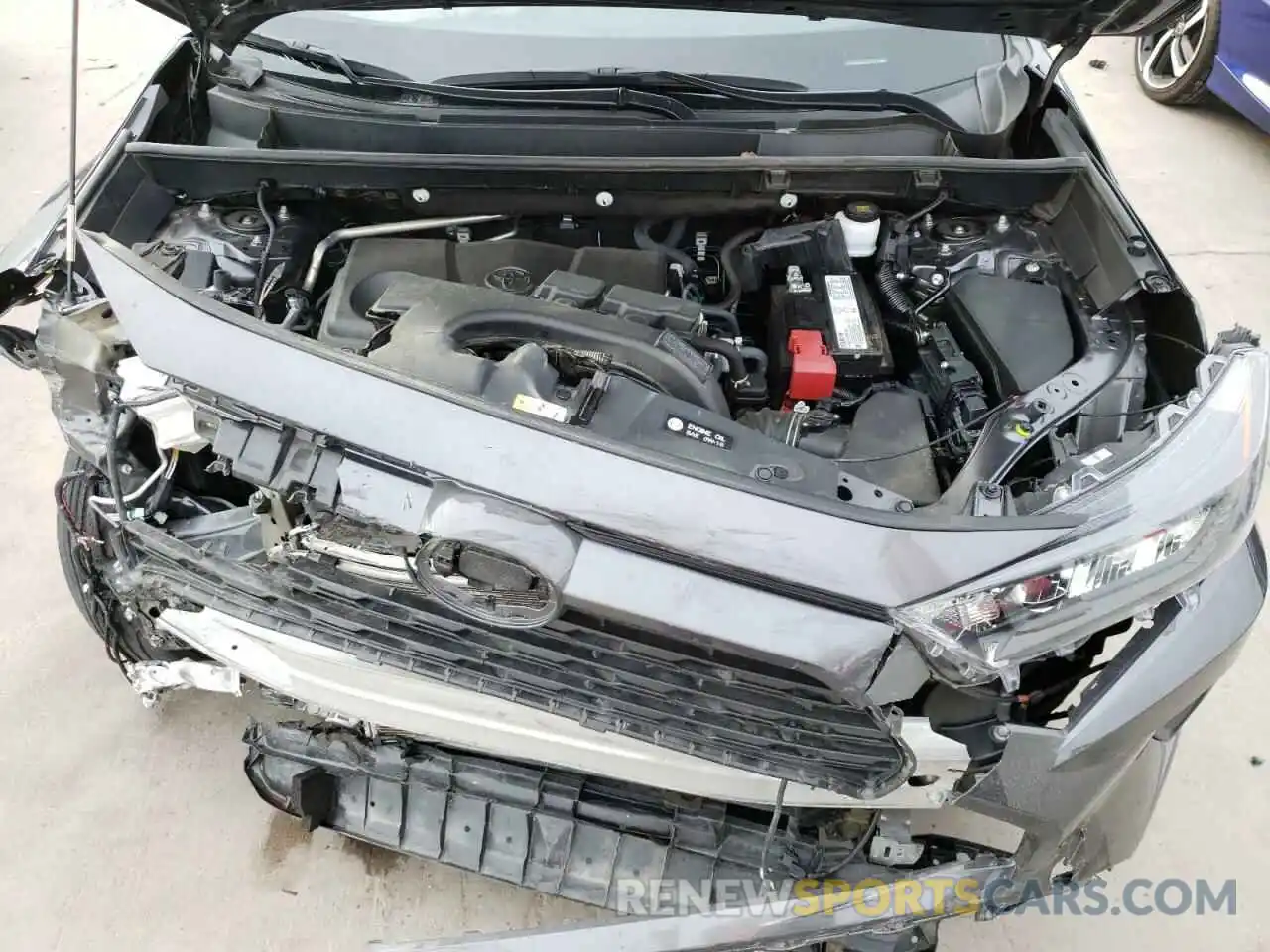 7 Фотография поврежденного автомобиля 2T3H1RFV3KW040837 TOYOTA RAV4 2019