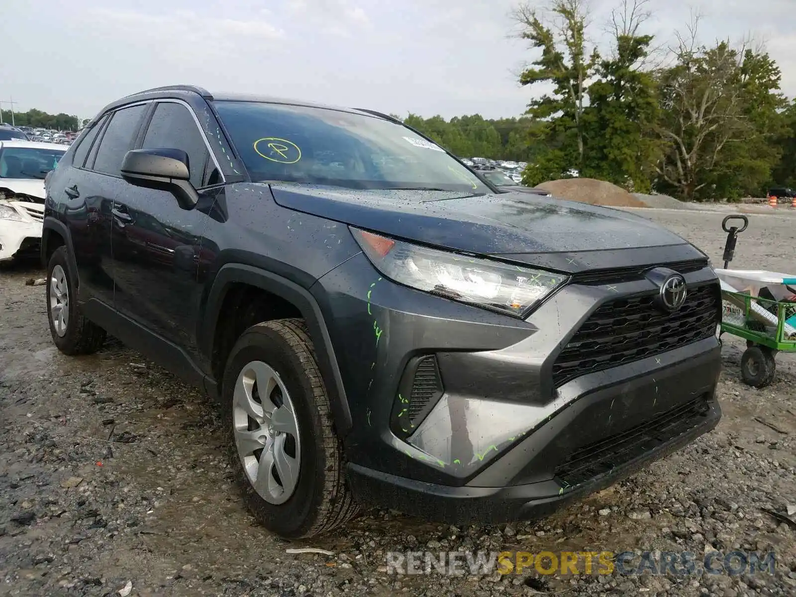 1 Фотография поврежденного автомобиля 2T3H1RFV3KW044192 TOYOTA RAV4 2019