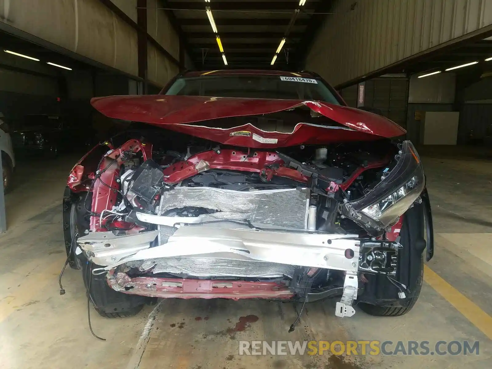 9 Photograph of a damaged car 2T3H1RFV3KW047304 TOYOTA RAV4 2019