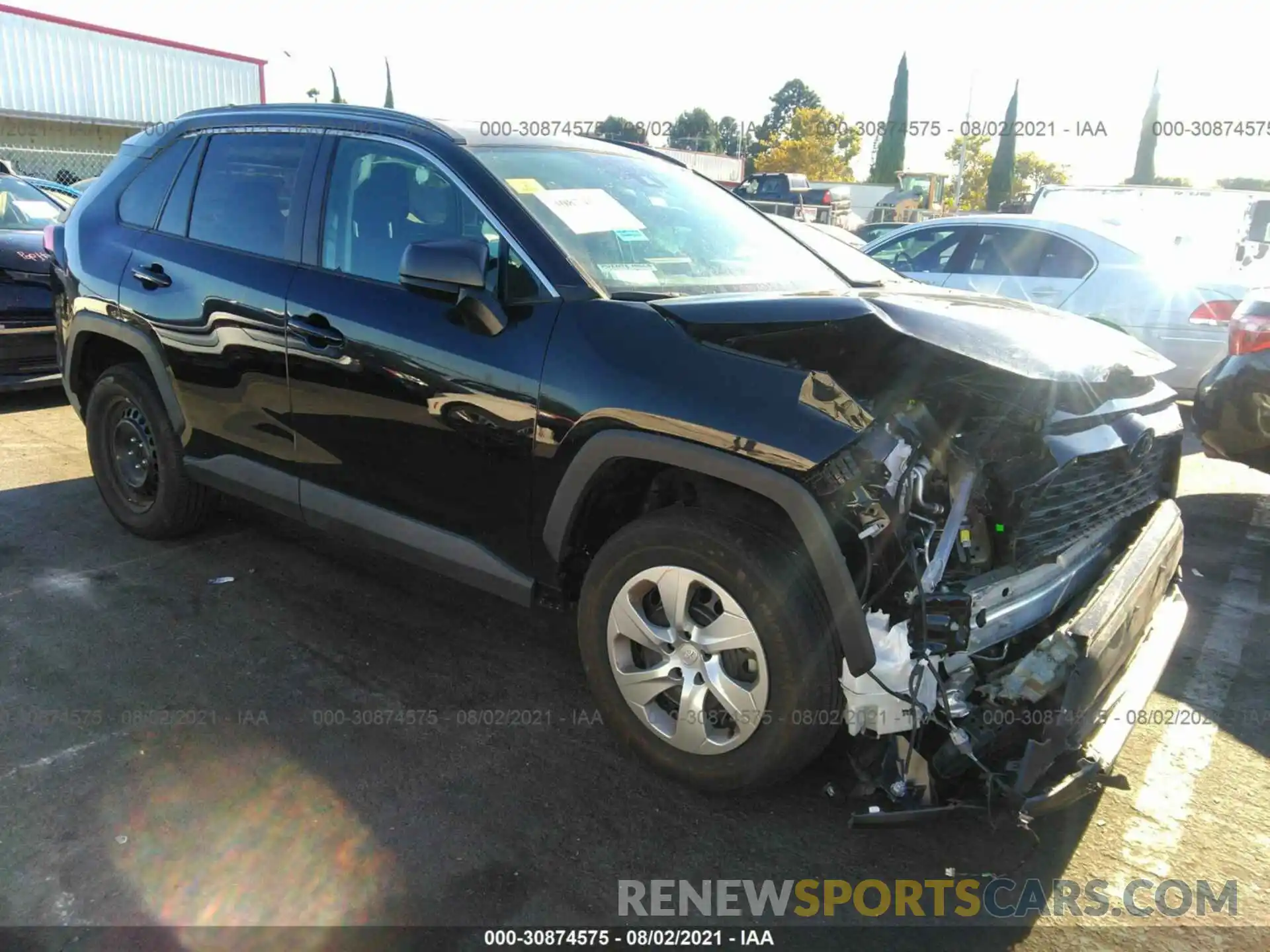 1 Photograph of a damaged car 2T3H1RFV3KW051191 TOYOTA RAV4 2019