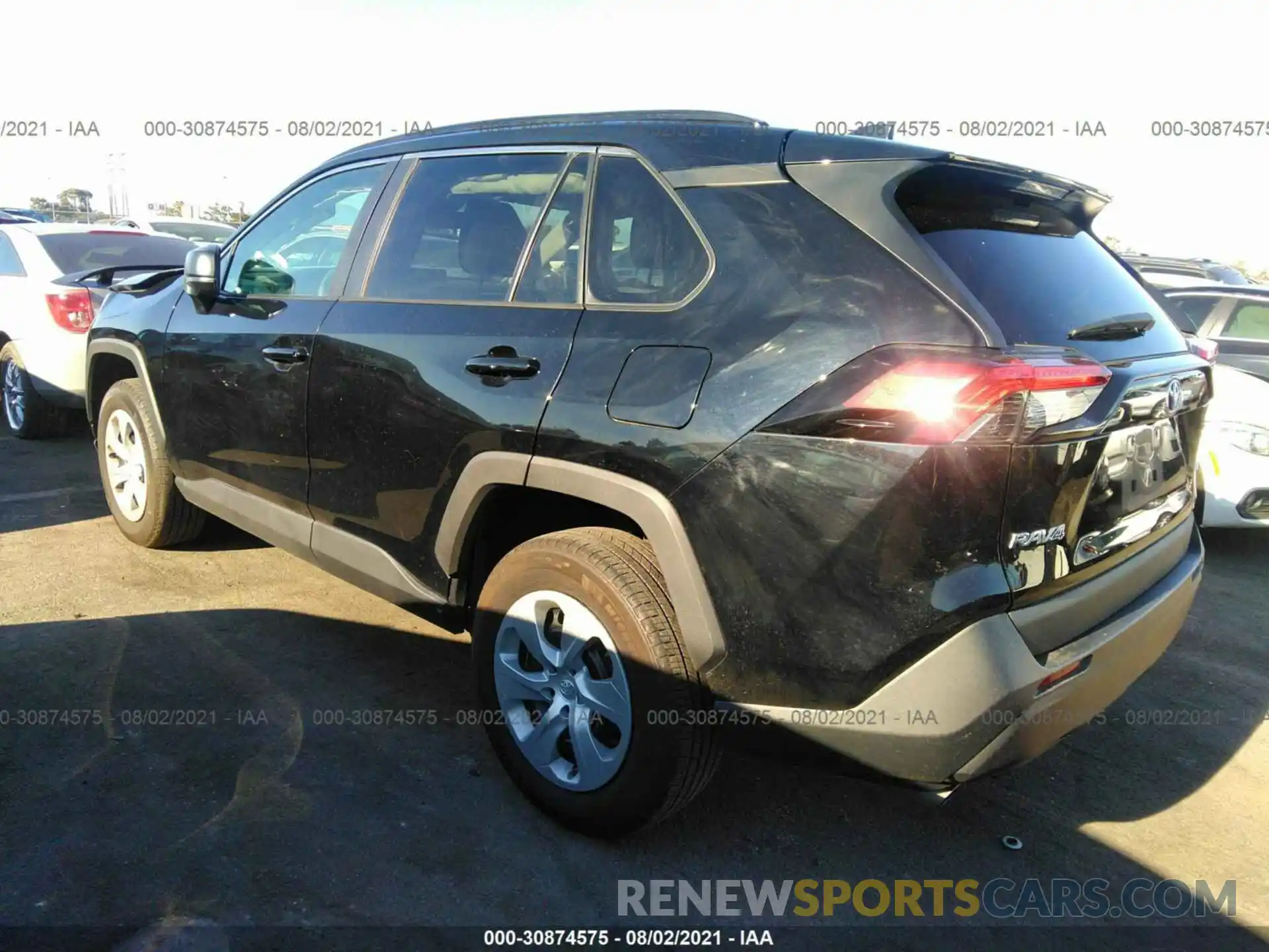 3 Фотография поврежденного автомобиля 2T3H1RFV3KW051191 TOYOTA RAV4 2019