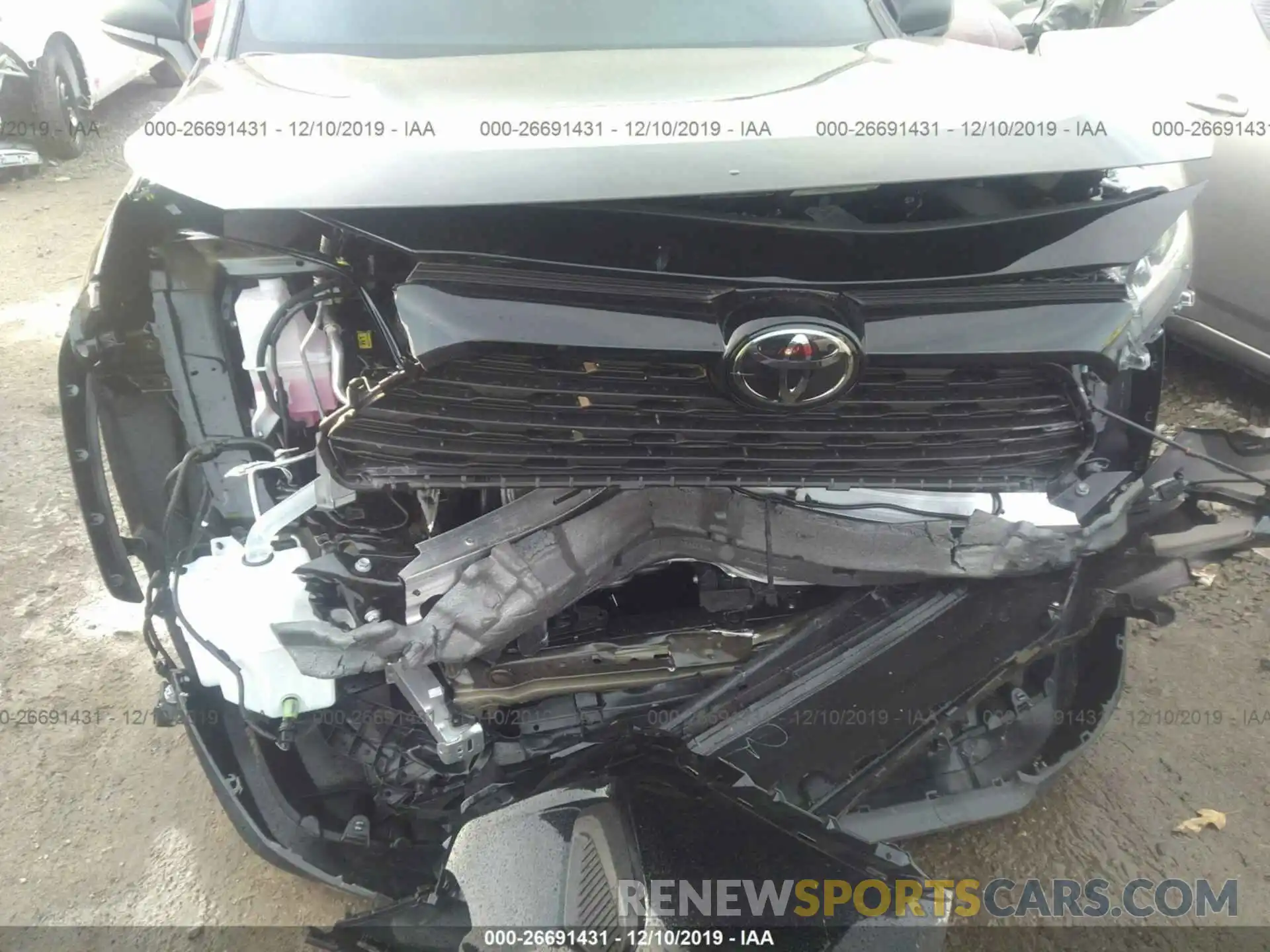 6 Photograph of a damaged car 2T3H1RFV3KW054575 TOYOTA RAV4 2019