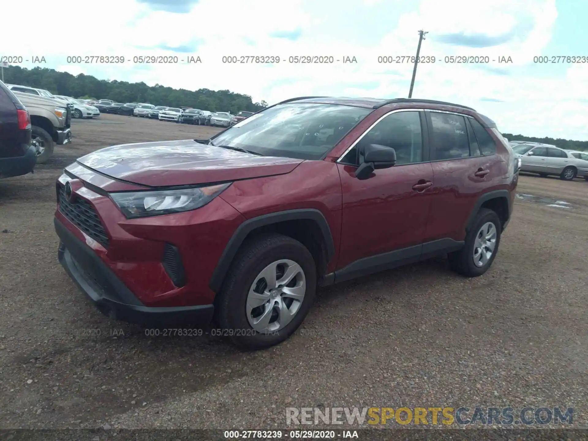 2 Photograph of a damaged car 2T3H1RFV3KW056536 TOYOTA RAV4 2019