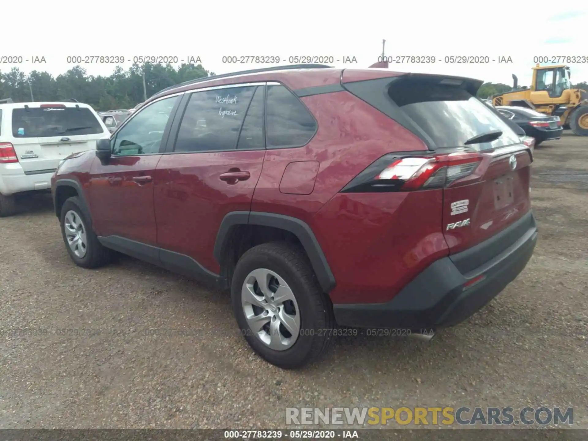 3 Photograph of a damaged car 2T3H1RFV3KW056536 TOYOTA RAV4 2019