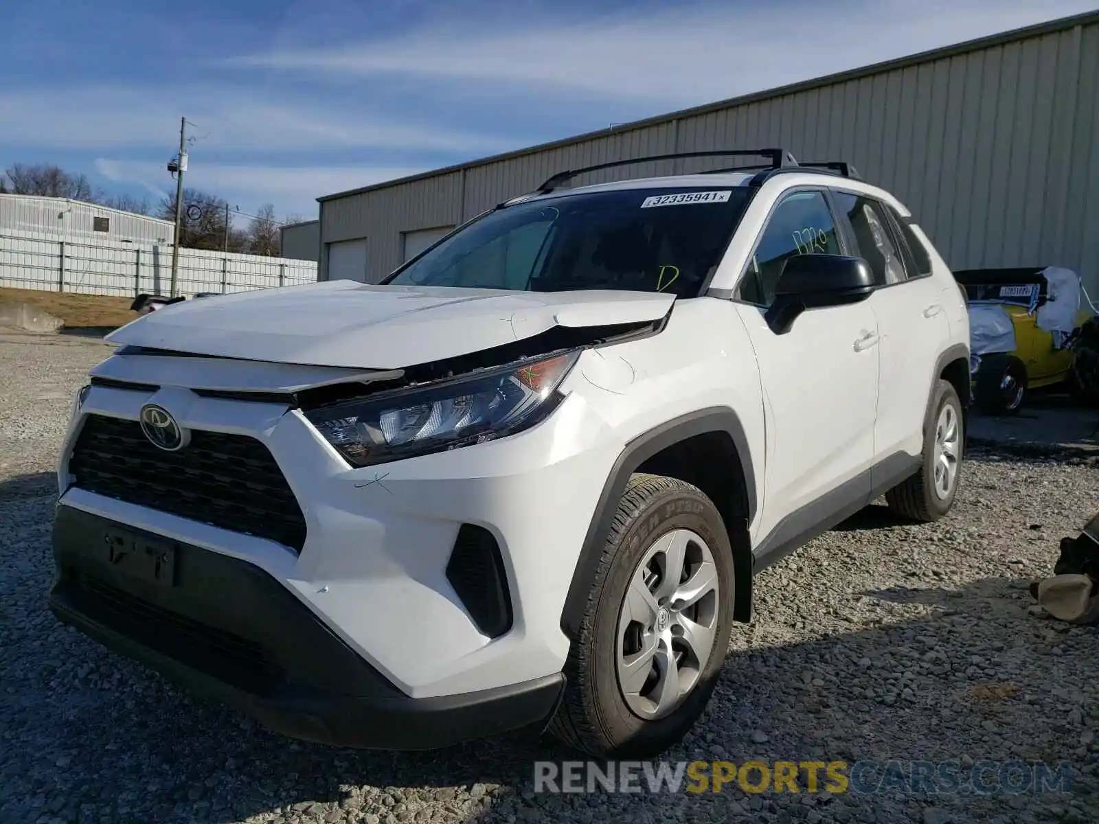 2 Фотография поврежденного автомобиля 2T3H1RFV4KC004415 TOYOTA RAV4 2019