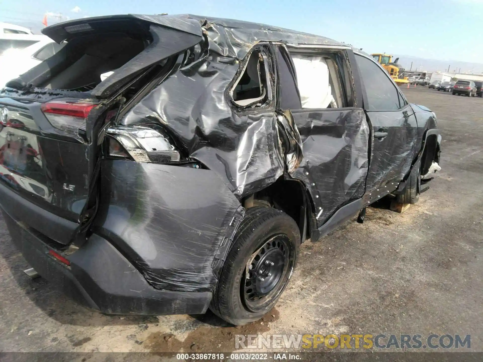 6 Photograph of a damaged car 2T3H1RFV4KC007959 TOYOTA RAV4 2019