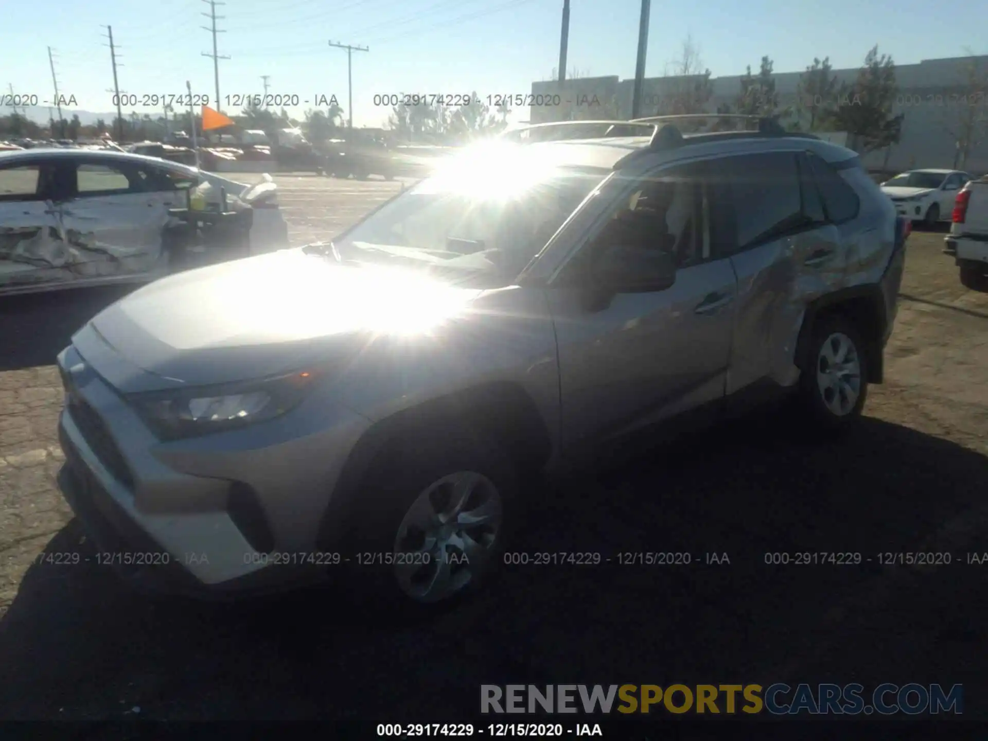 2 Photograph of a damaged car 2T3H1RFV4KC013244 TOYOTA RAV4 2019