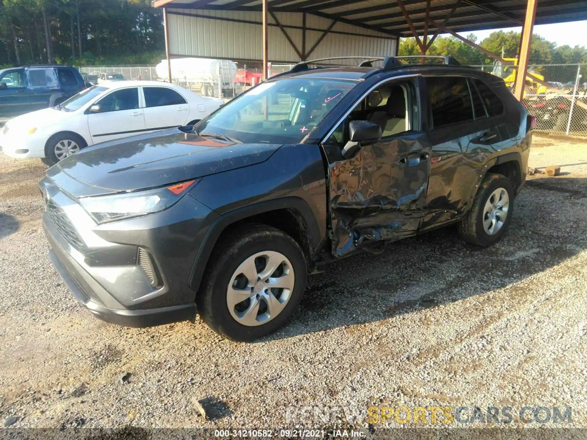 2 Photograph of a damaged car 2T3H1RFV4KC019514 TOYOTA RAV4 2019