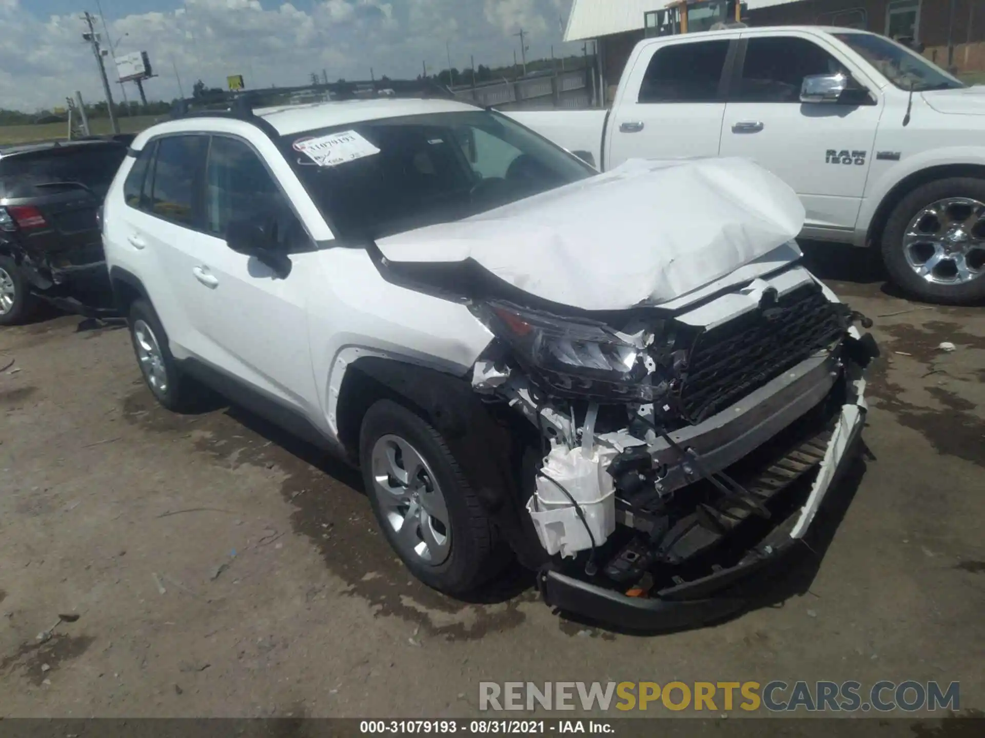 1 Фотография поврежденного автомобиля 2T3H1RFV4KC026639 TOYOTA RAV4 2019