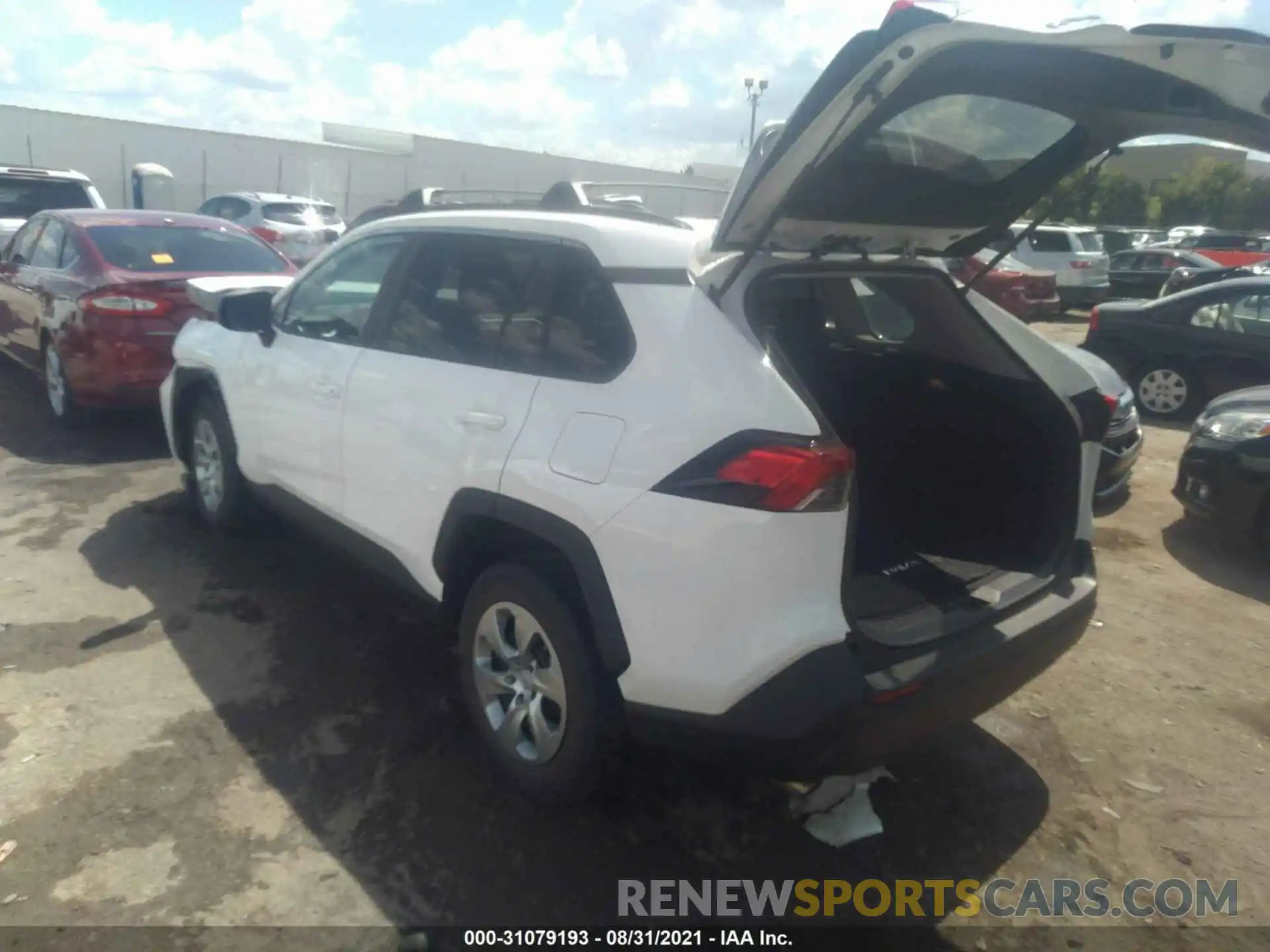 3 Photograph of a damaged car 2T3H1RFV4KC026639 TOYOTA RAV4 2019