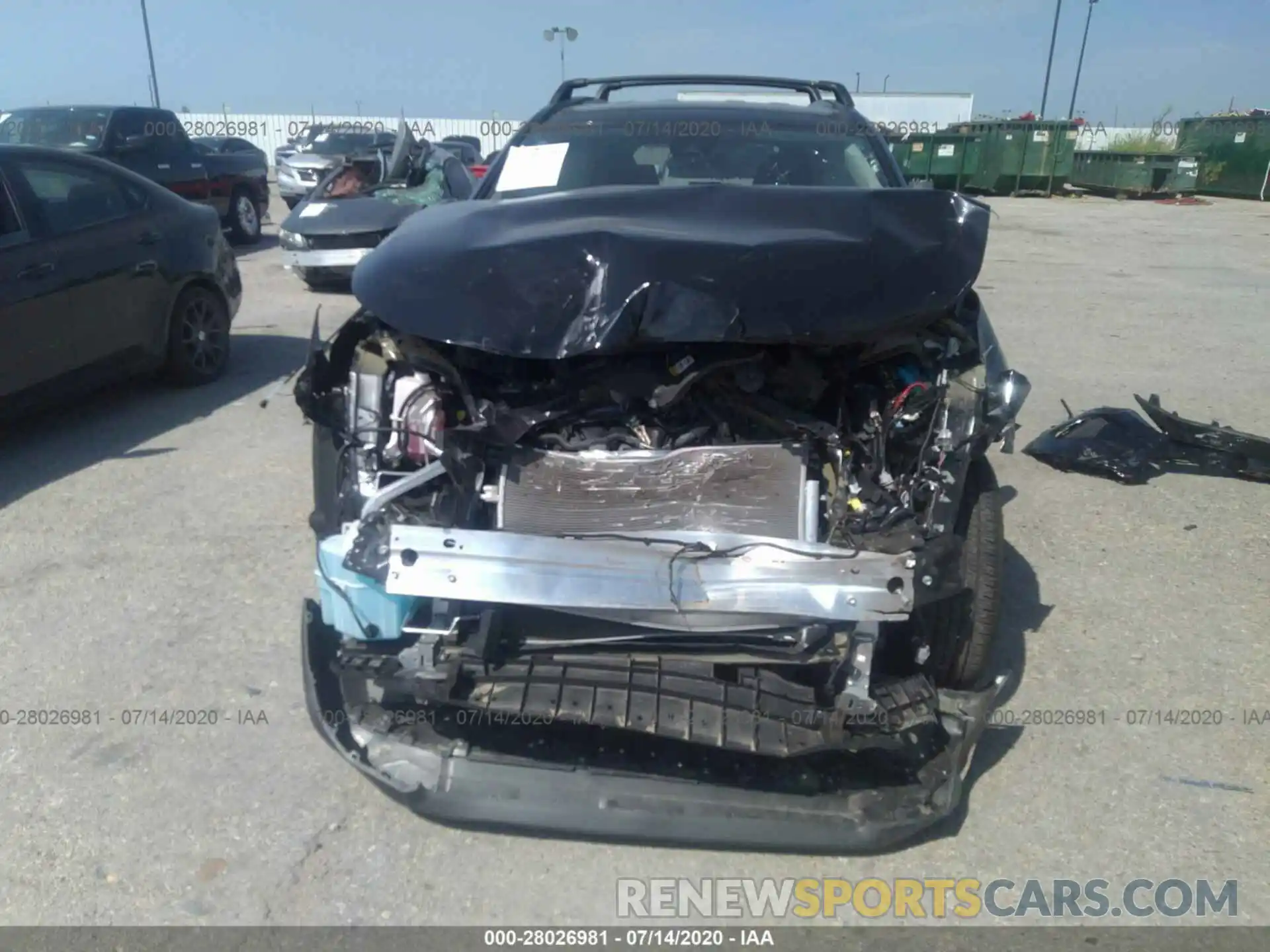 6 Photograph of a damaged car 2T3H1RFV4KC029671 TOYOTA RAV4 2019