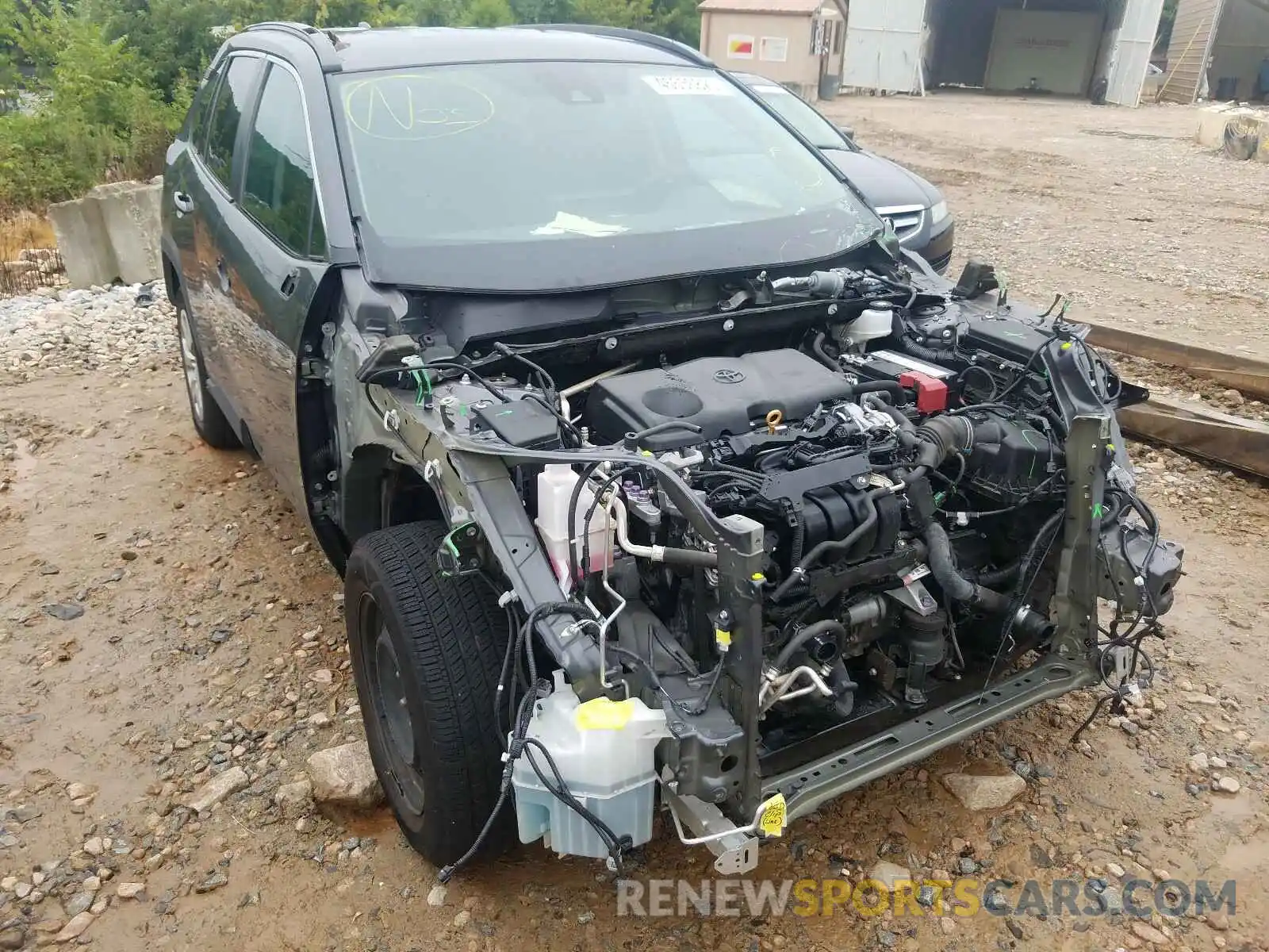 1 Photograph of a damaged car 2T3H1RFV4KW010911 TOYOTA RAV4 2019