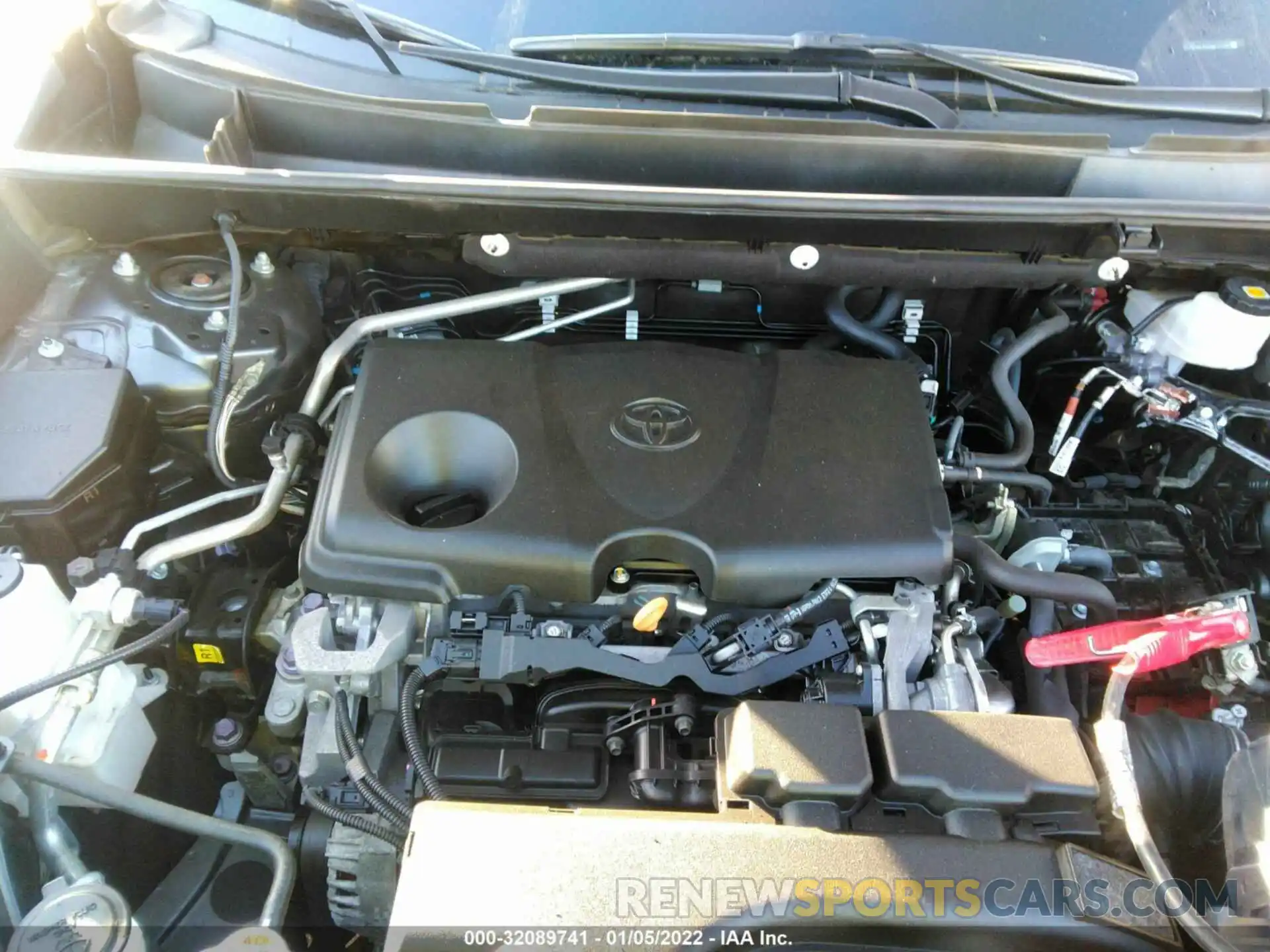 10 Фотография поврежденного автомобиля 2T3H1RFV4KW011475 TOYOTA RAV4 2019