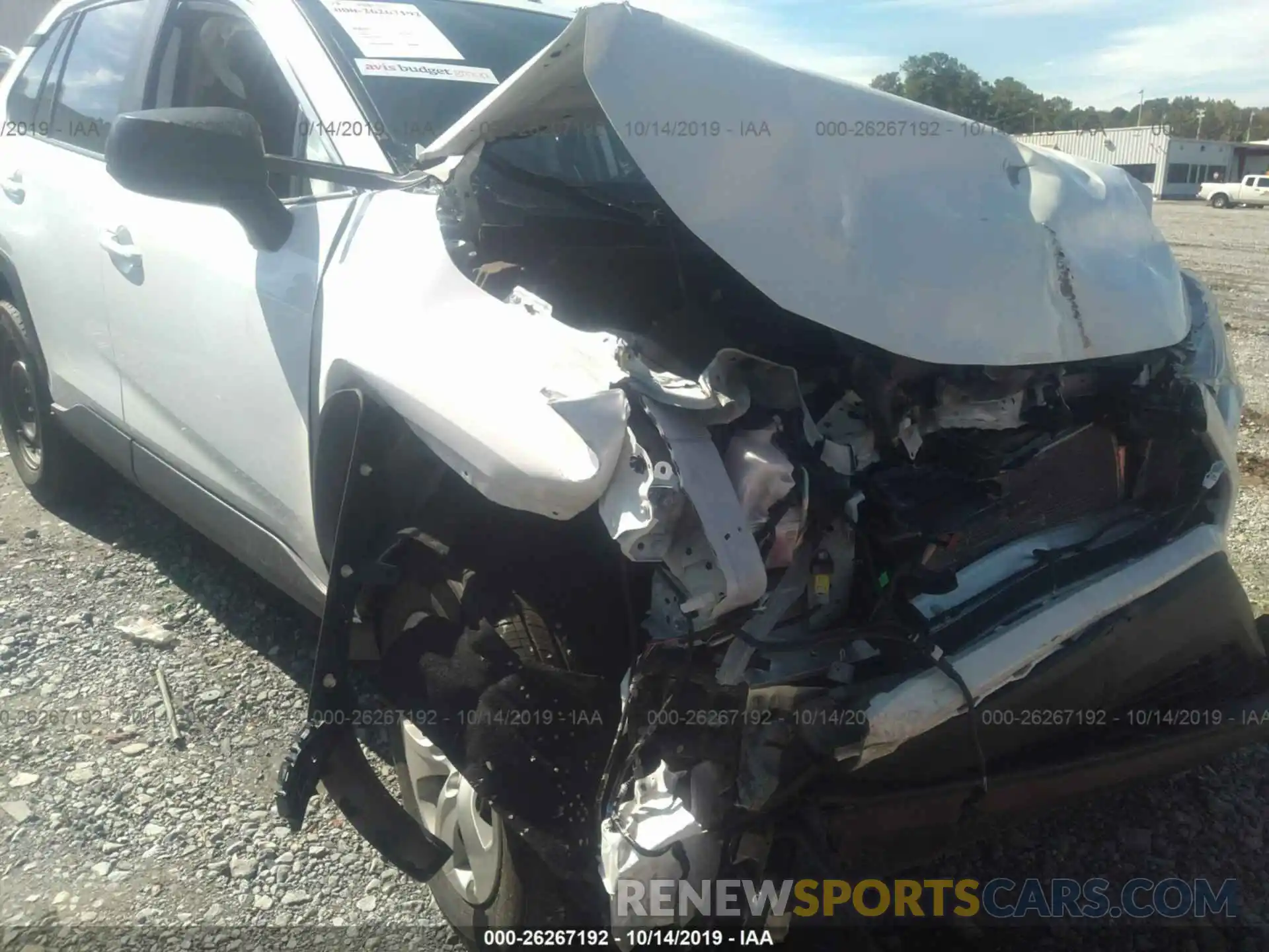 6 Photograph of a damaged car 2T3H1RFV4KW019155 TOYOTA RAV4 2019