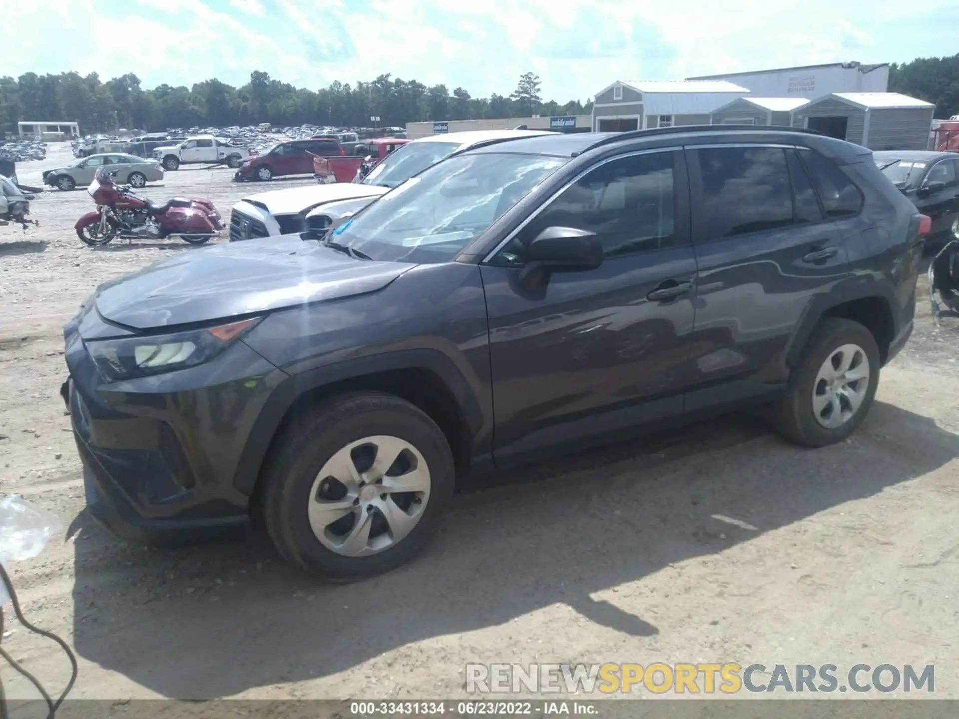 2 Photograph of a damaged car 2T3H1RFV4KW031211 TOYOTA RAV4 2019