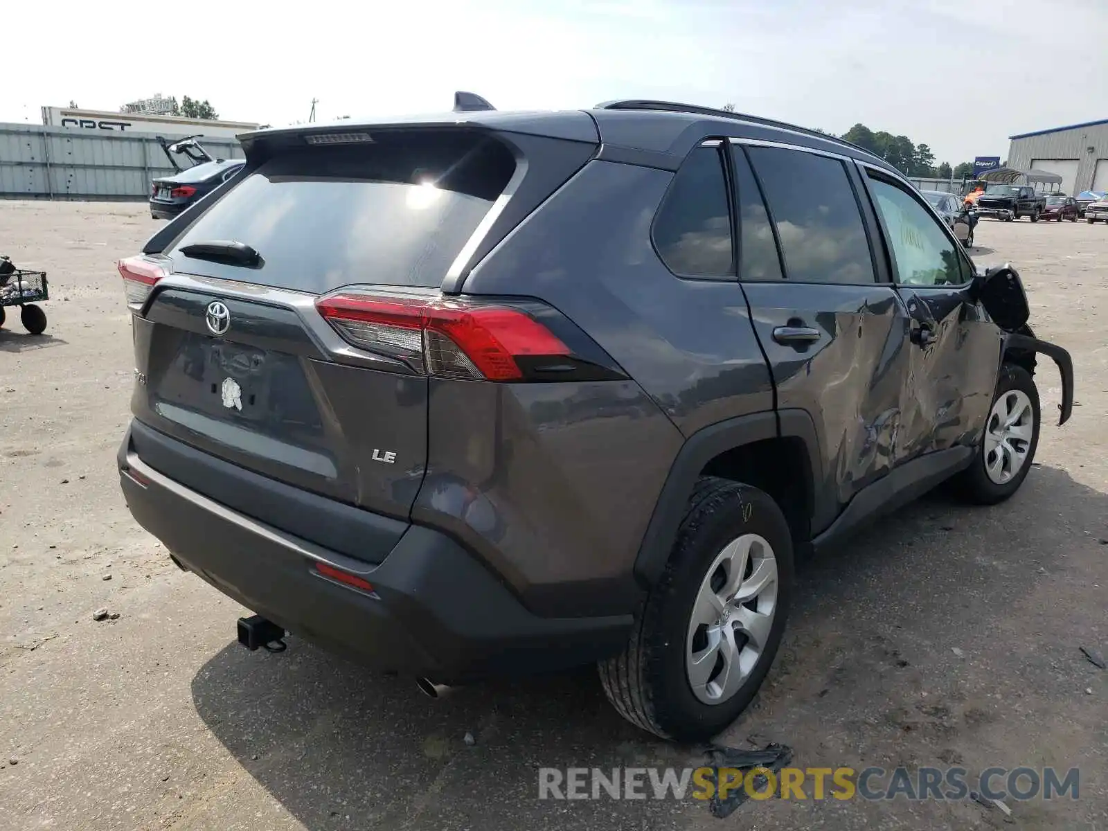 4 Фотография поврежденного автомобиля 2T3H1RFV4KW035226 TOYOTA RAV4 2019