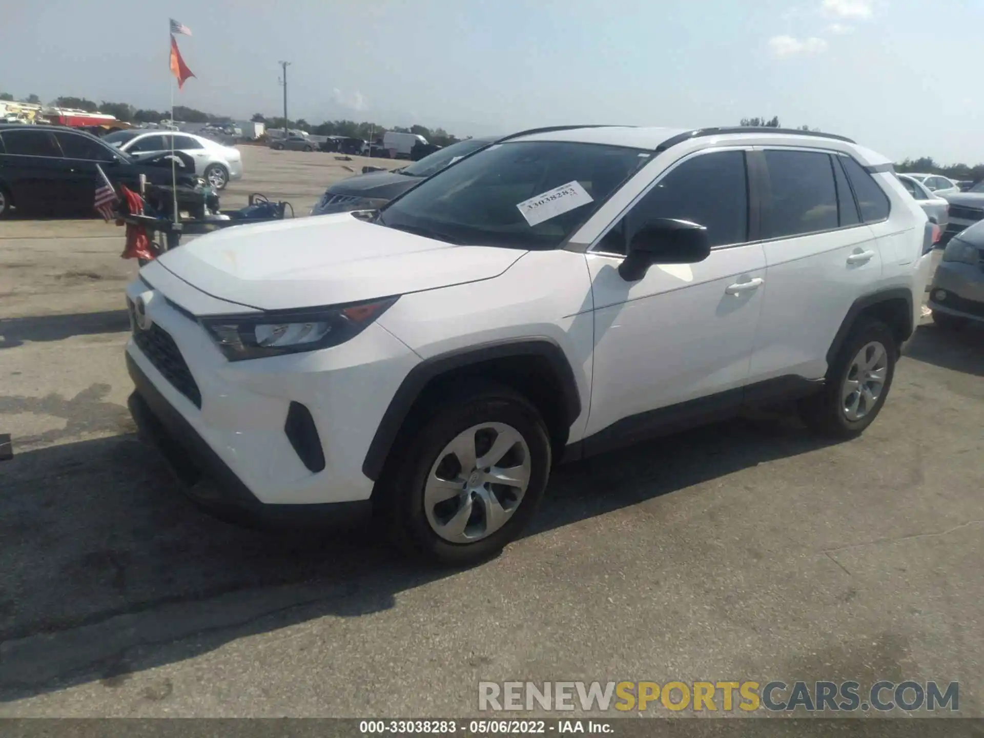 2 Фотография поврежденного автомобиля 2T3H1RFV4KW035954 TOYOTA RAV4 2019