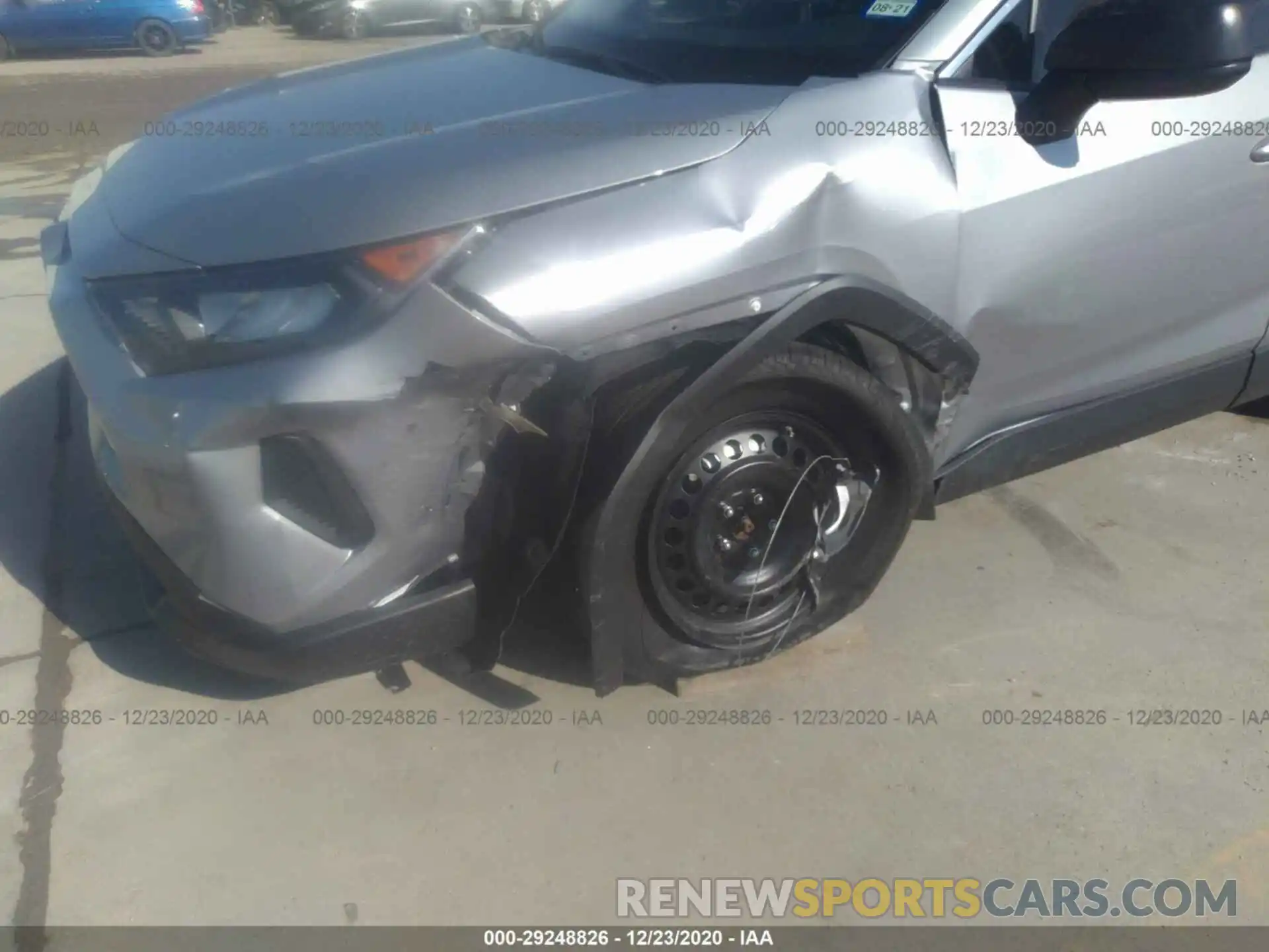 6 Photograph of a damaged car 2T3H1RFV4KW036683 TOYOTA RAV4 2019