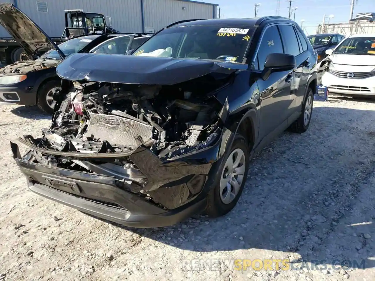 2 Фотография поврежденного автомобиля 2T3H1RFV4KW037297 TOYOTA RAV4 2019