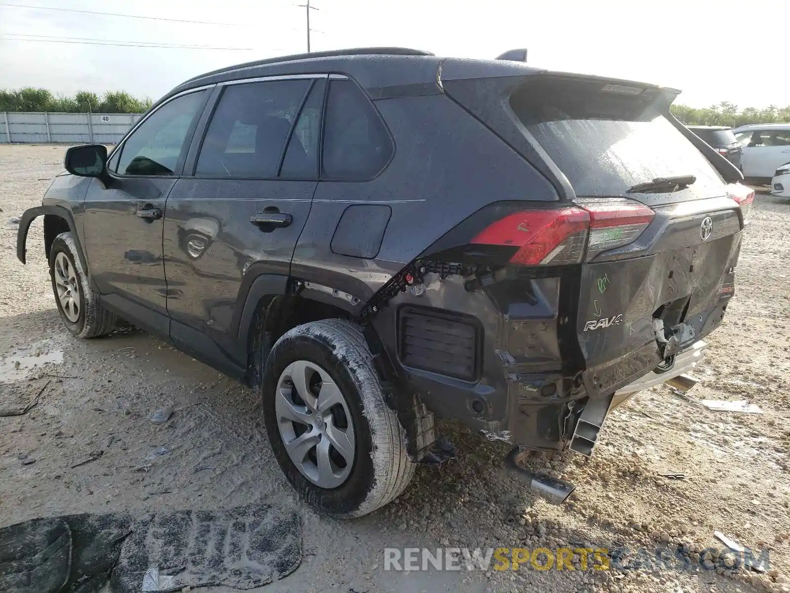 3 Photograph of a damaged car 2T3H1RFV4KW038014 TOYOTA RAV4 2019