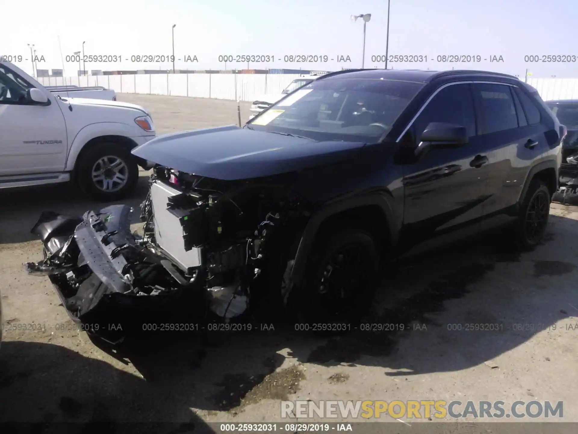 2 Photograph of a damaged car 2T3H1RFV4KW038711 TOYOTA RAV4 2019