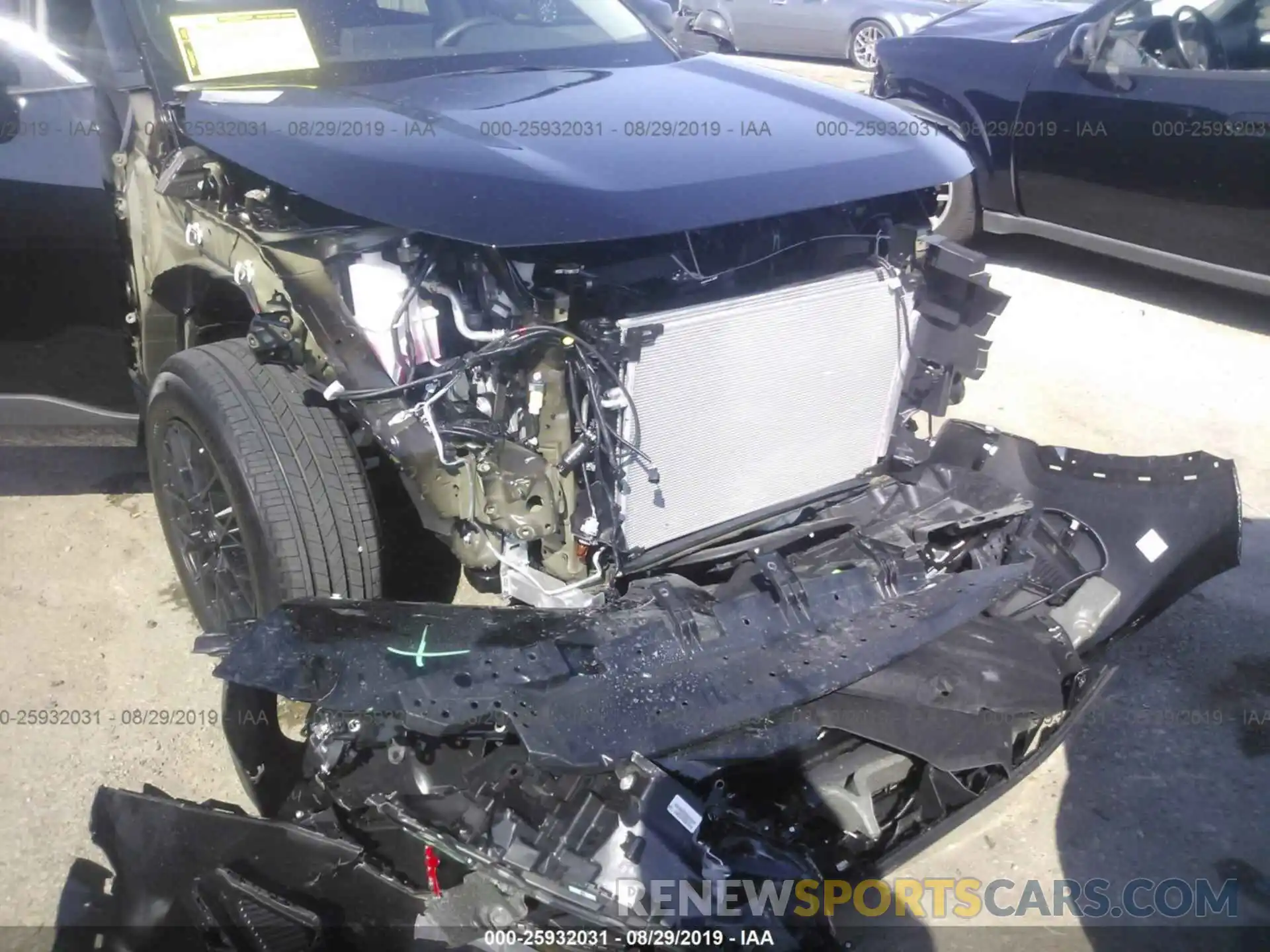 6 Photograph of a damaged car 2T3H1RFV4KW038711 TOYOTA RAV4 2019