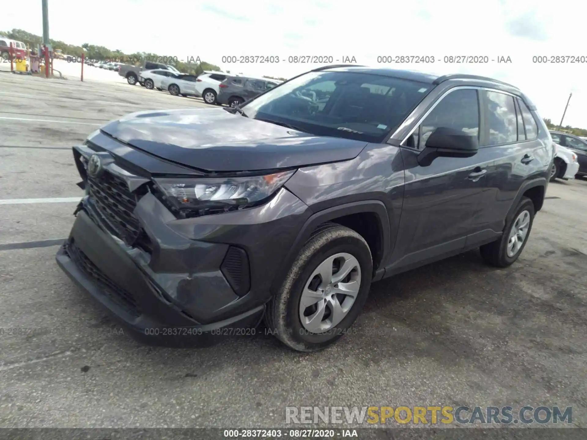 2 Фотография поврежденного автомобиля 2T3H1RFV4KW038725 TOYOTA RAV4 2019