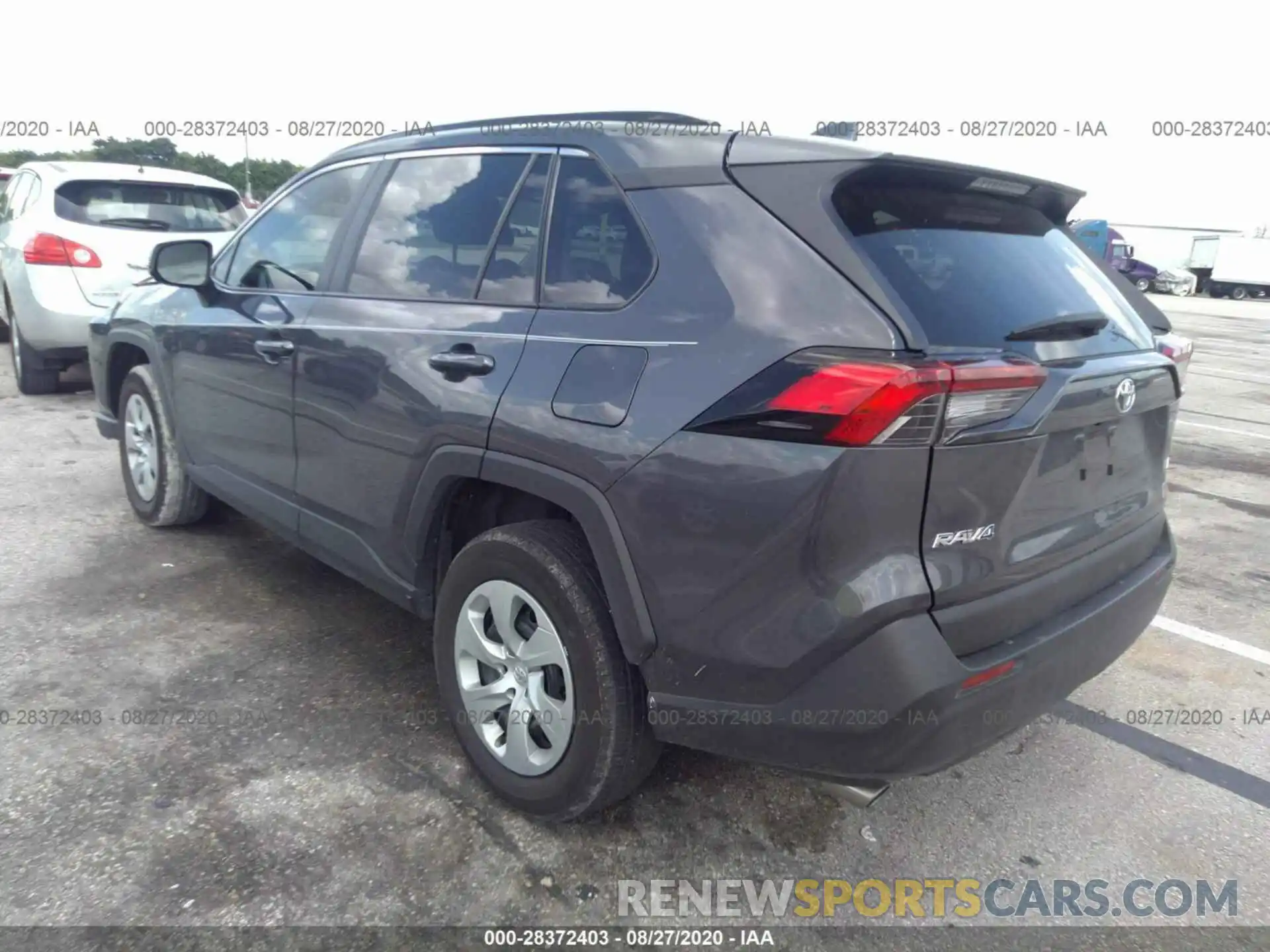 3 Фотография поврежденного автомобиля 2T3H1RFV4KW038725 TOYOTA RAV4 2019