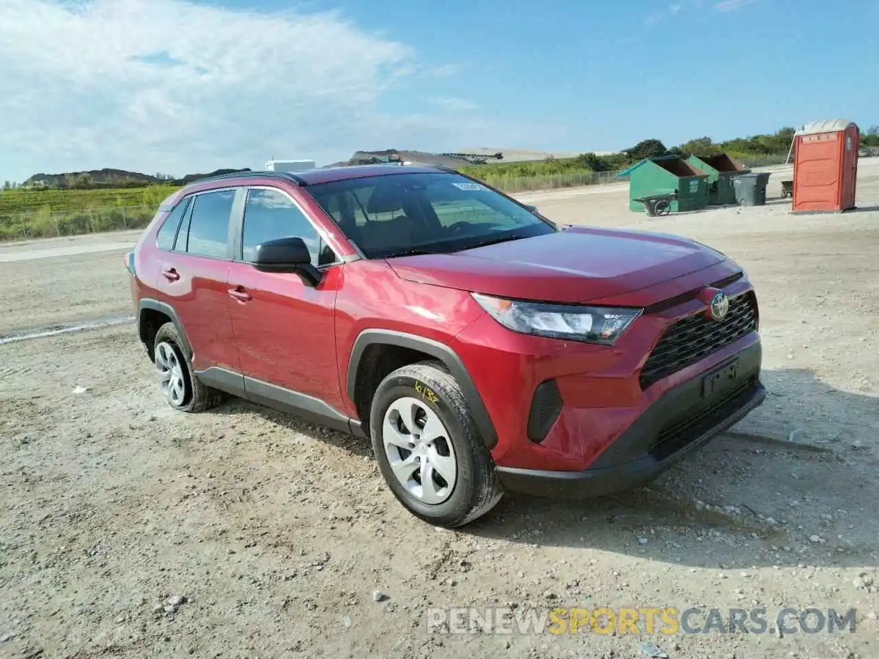 1 Photograph of a damaged car 2T3H1RFV4KW039342 TOYOTA RAV4 2019