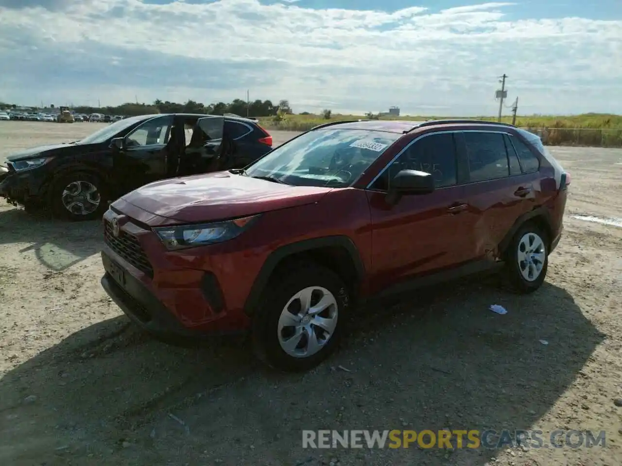 2 Фотография поврежденного автомобиля 2T3H1RFV4KW039342 TOYOTA RAV4 2019