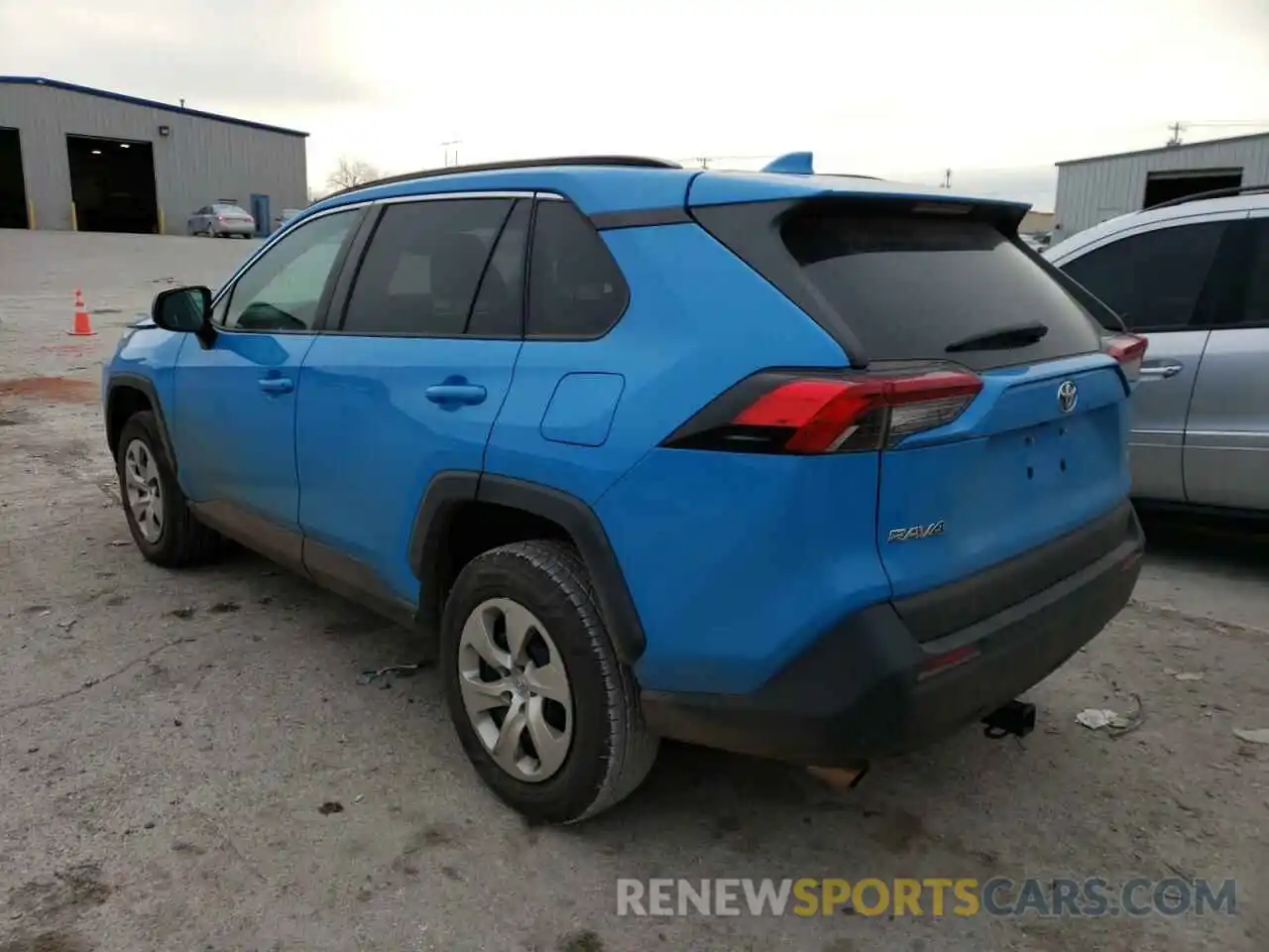 3 Фотография поврежденного автомобиля 2T3H1RFV4KW039972 TOYOTA RAV4 2019