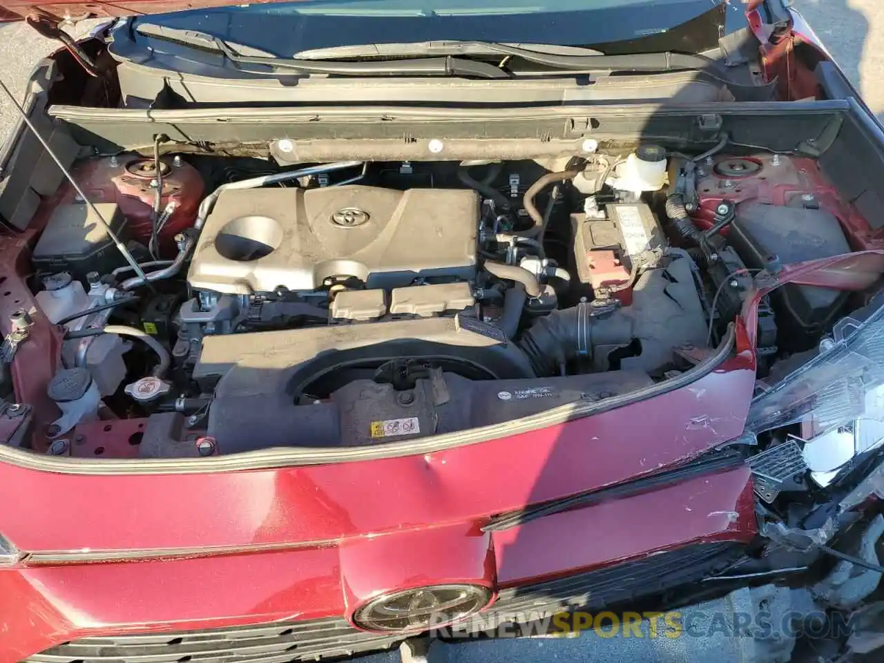 11 Photograph of a damaged car 2T3H1RFV4KW041057 TOYOTA RAV4 2019