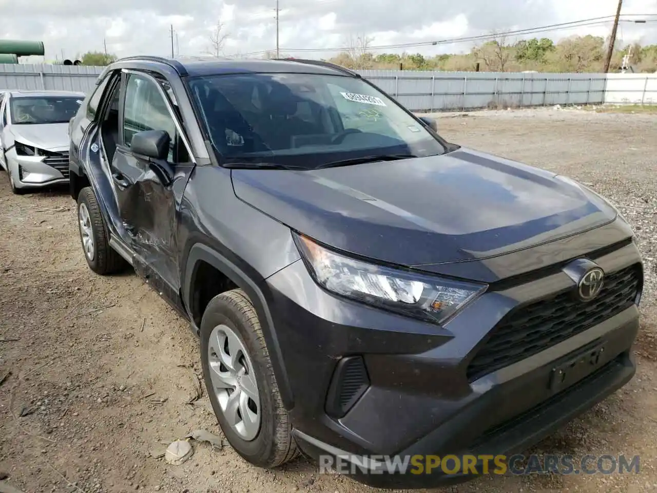 1 Фотография поврежденного автомобиля 2T3H1RFV4KW041415 TOYOTA RAV4 2019