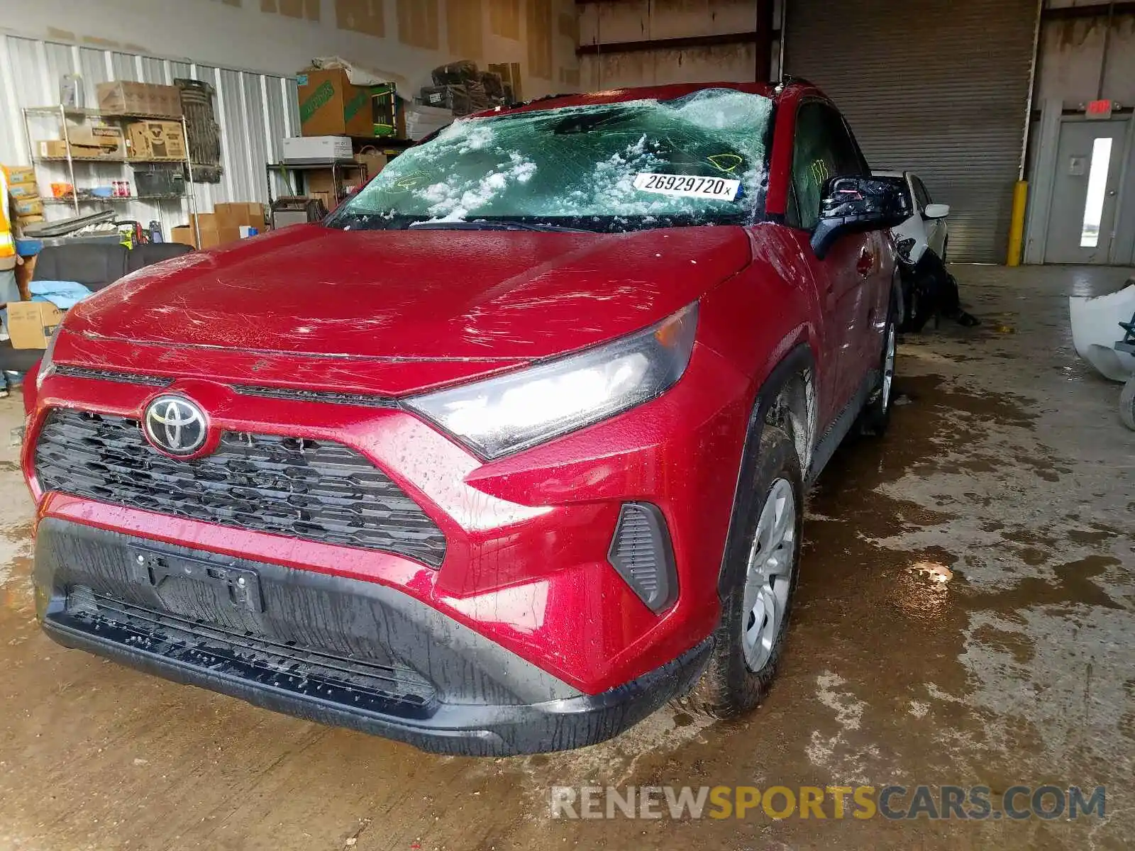 2 Photograph of a damaged car 2T3H1RFV4KW046260 TOYOTA RAV4 2019