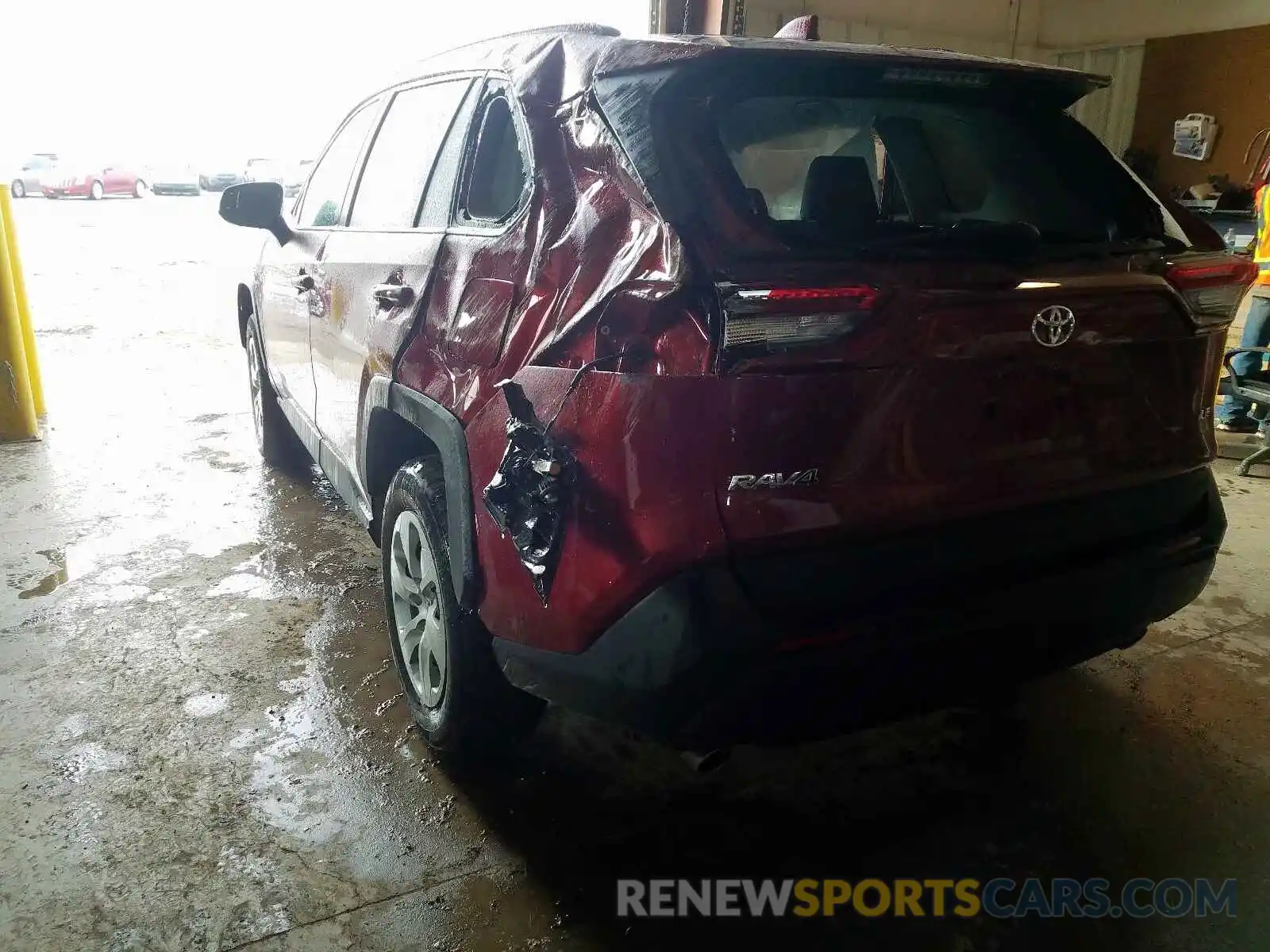 3 Photograph of a damaged car 2T3H1RFV4KW046260 TOYOTA RAV4 2019