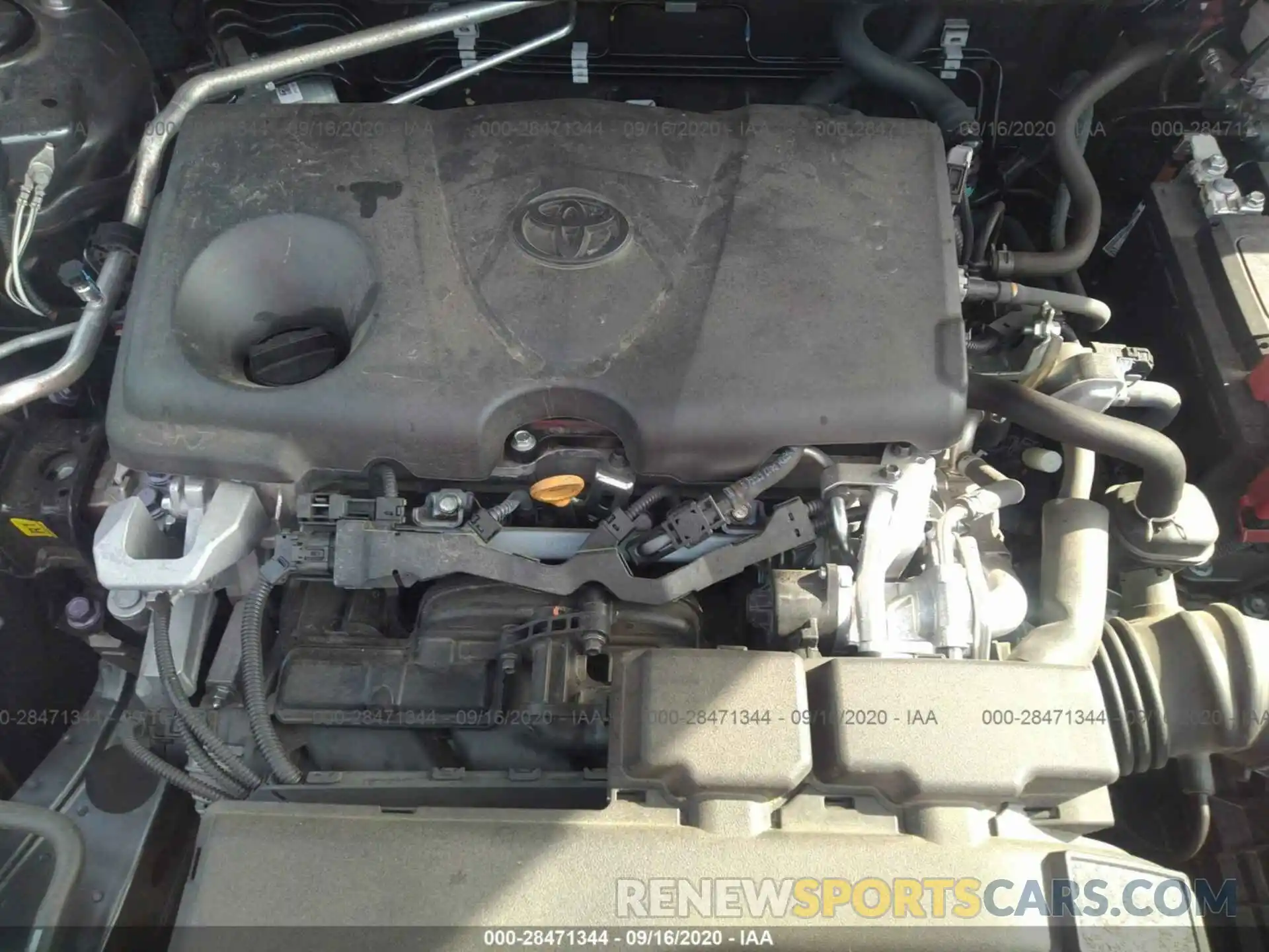 10 Фотография поврежденного автомобиля 2T3H1RFV5KC002835 TOYOTA RAV4 2019