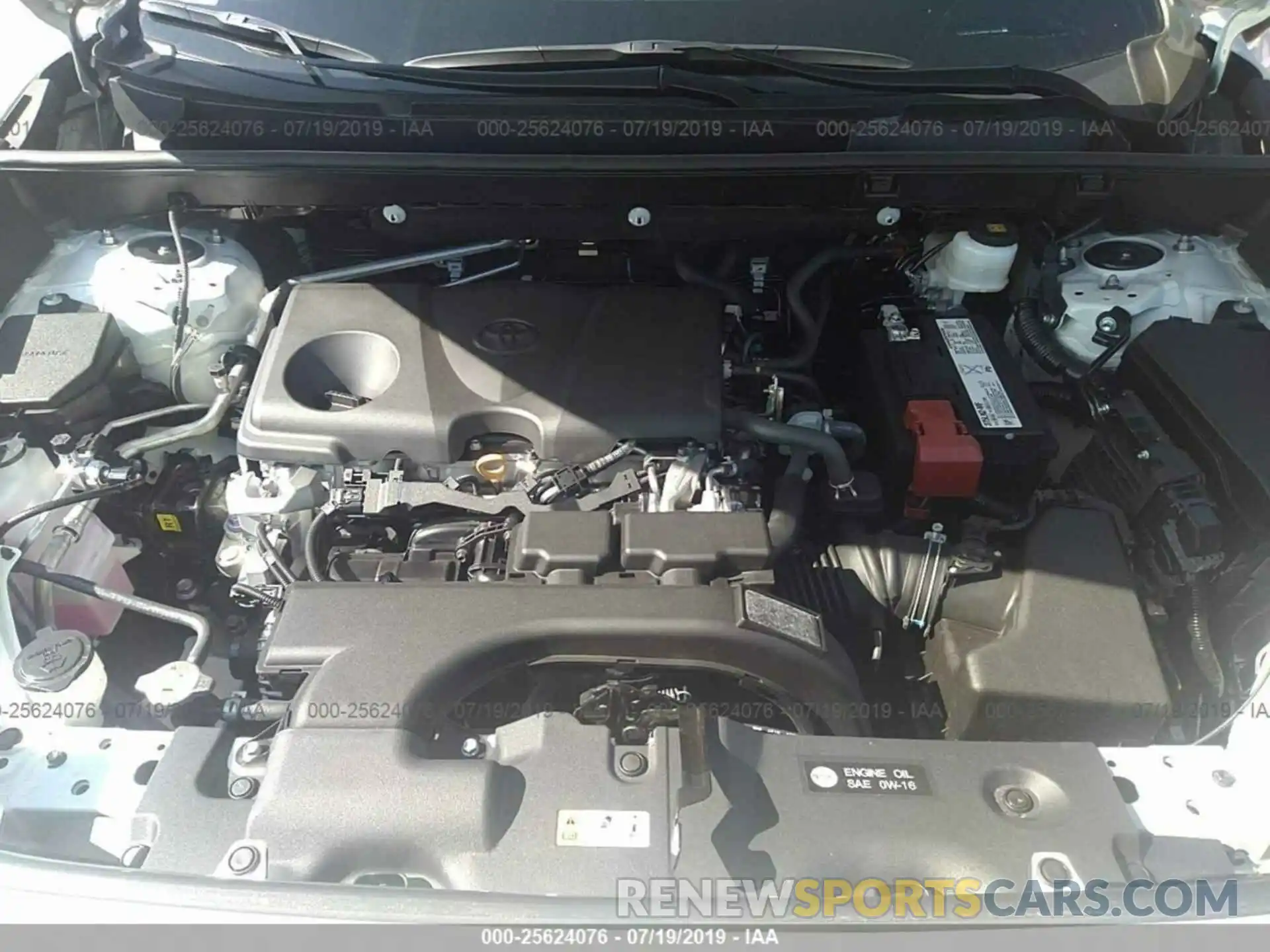 10 Фотография поврежденного автомобиля 2T3H1RFV5KC010269 TOYOTA RAV4 2019