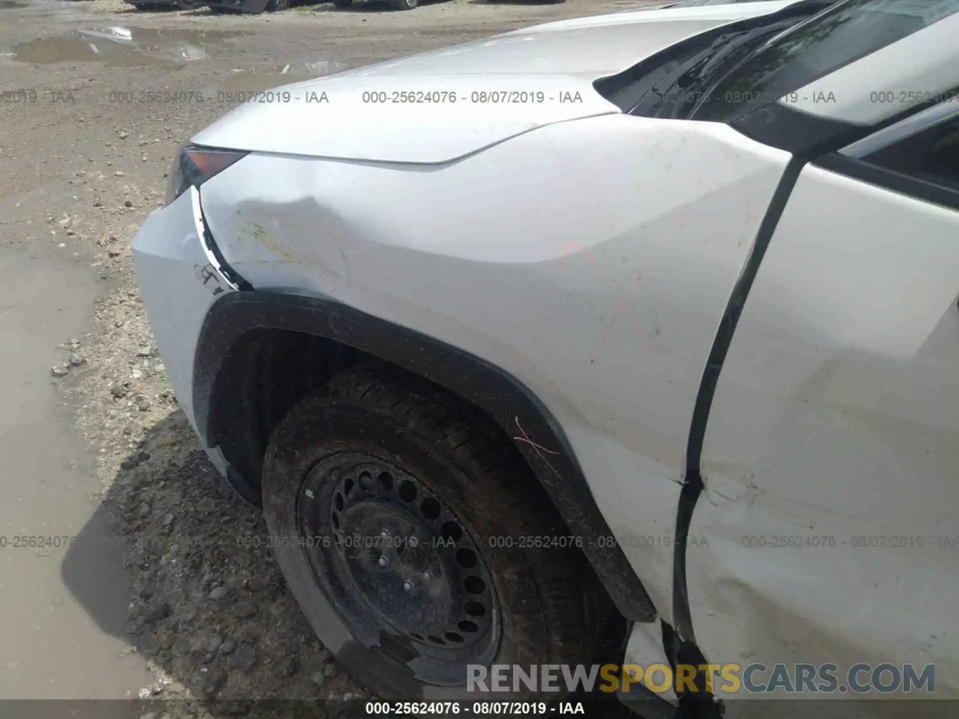 2 Фотография поврежденного автомобиля 2T3H1RFV5KC010269 TOYOTA RAV4 2019