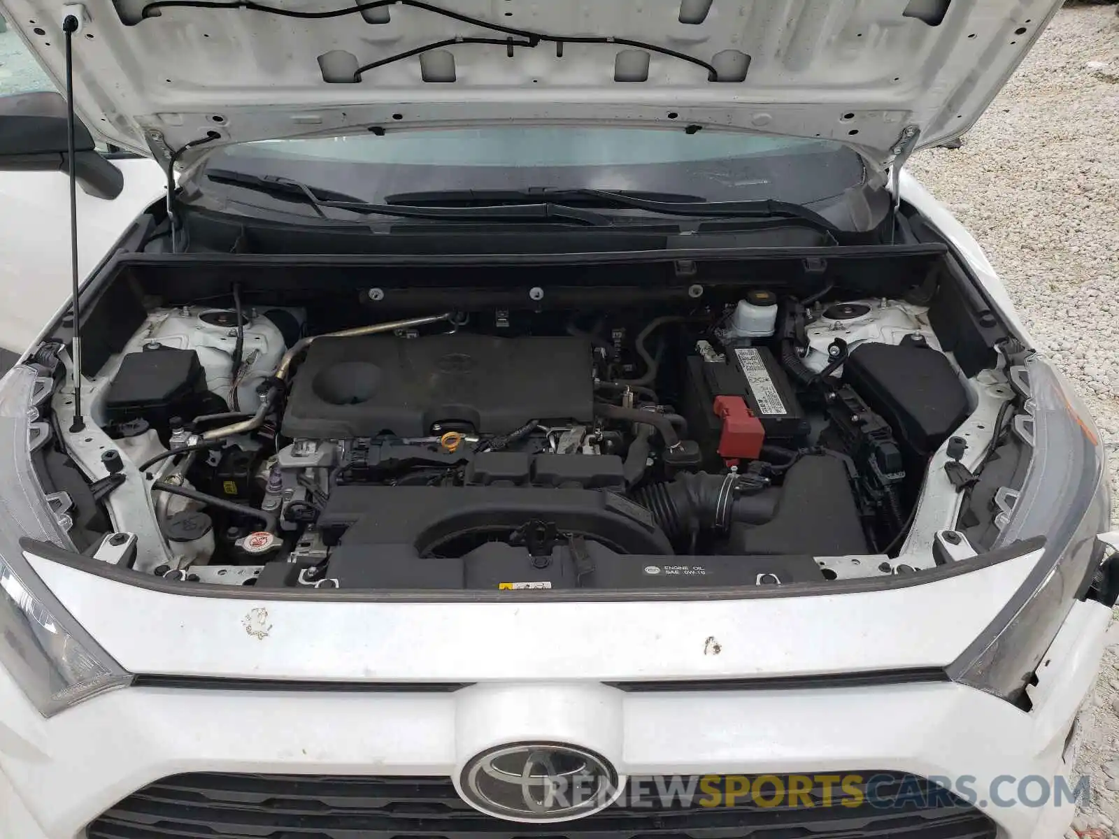 7 Фотография поврежденного автомобиля 2T3H1RFV5KC011230 TOYOTA RAV4 2019