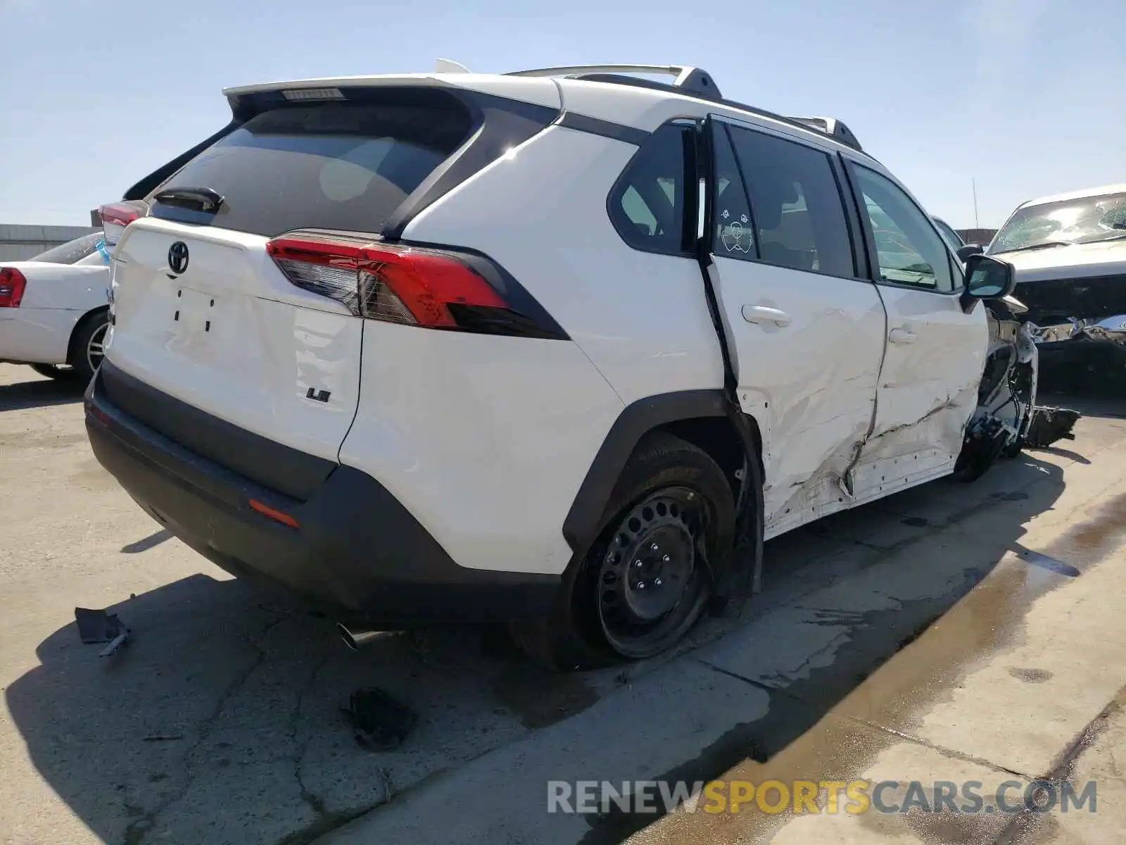 4 Фотография поврежденного автомобиля 2T3H1RFV5KC020574 TOYOTA RAV4 2019