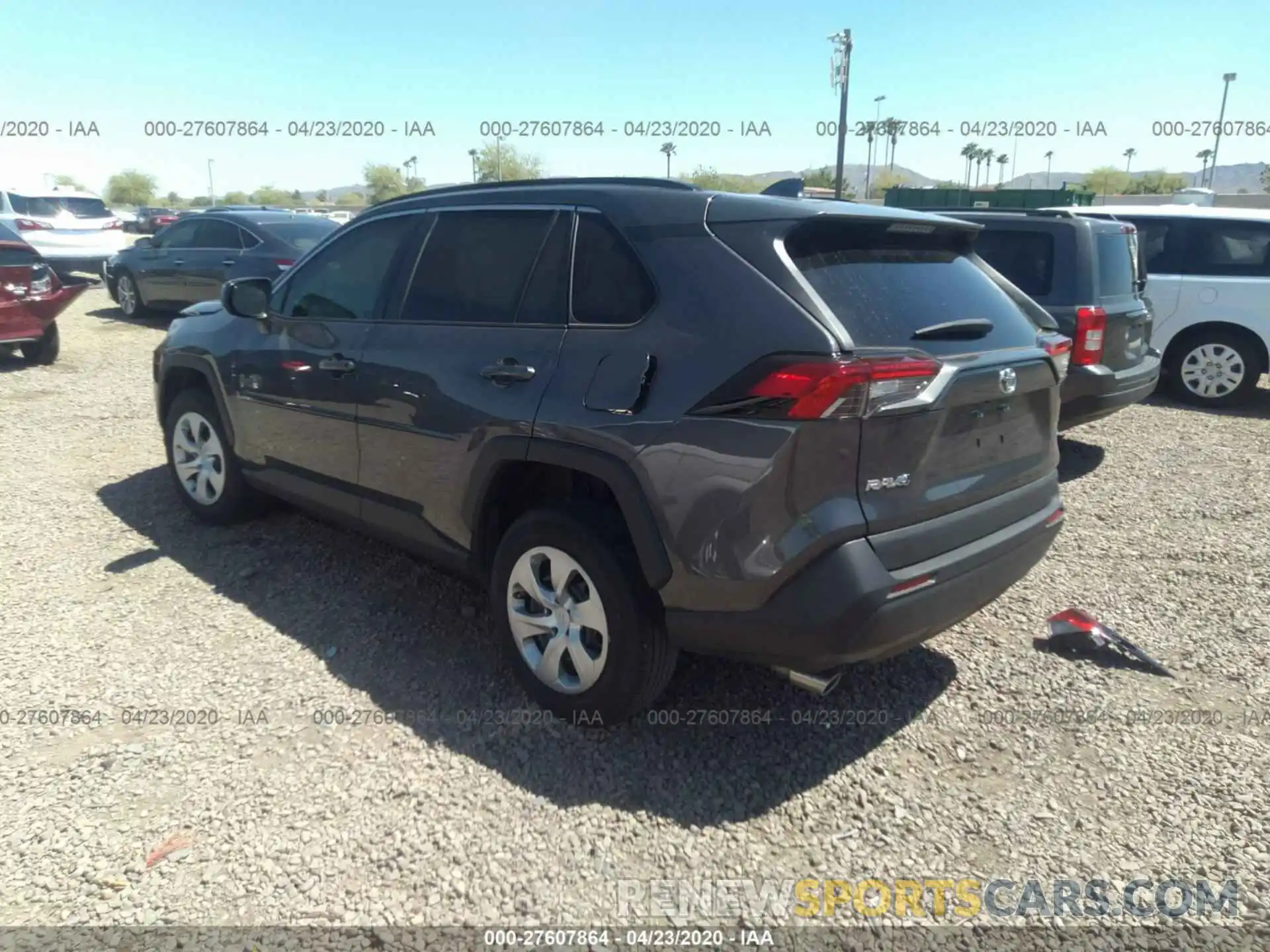 3 Photograph of a damaged car 2T3H1RFV5KW002056 TOYOTA RAV4 2019