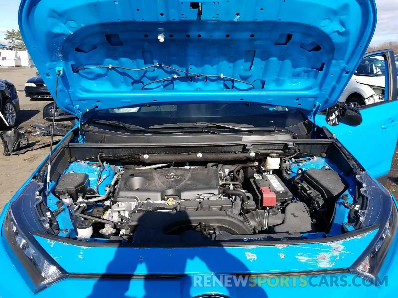 7 Photograph of a damaged car 2T3H1RFV5KW009492 TOYOTA RAV4 2019