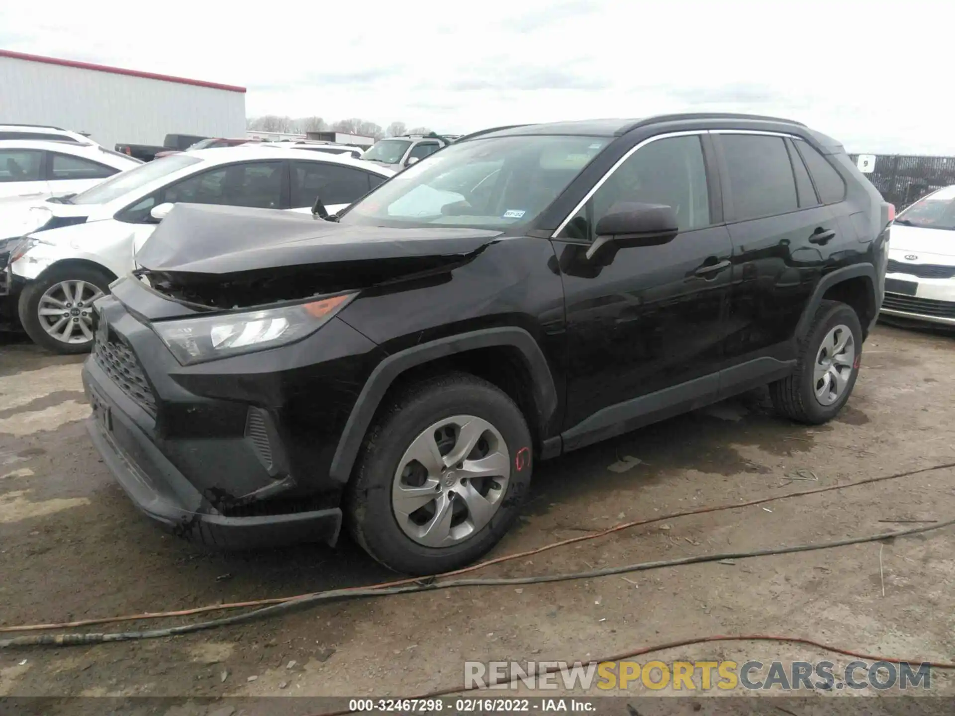 2 Фотография поврежденного автомобиля 2T3H1RFV5KW013106 TOYOTA RAV4 2019