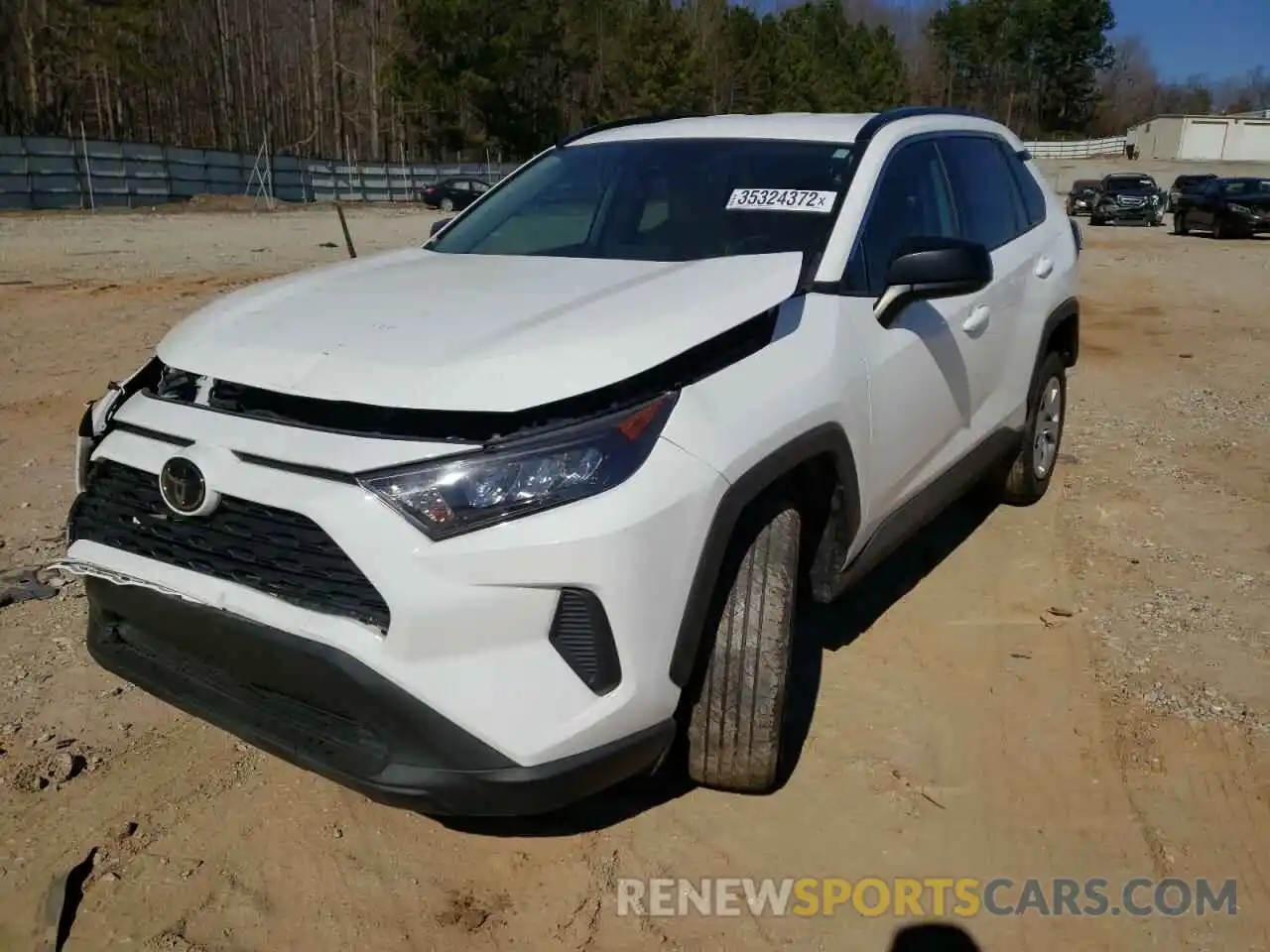 2 Photograph of a damaged car 2T3H1RFV5KW016653 TOYOTA RAV4 2019