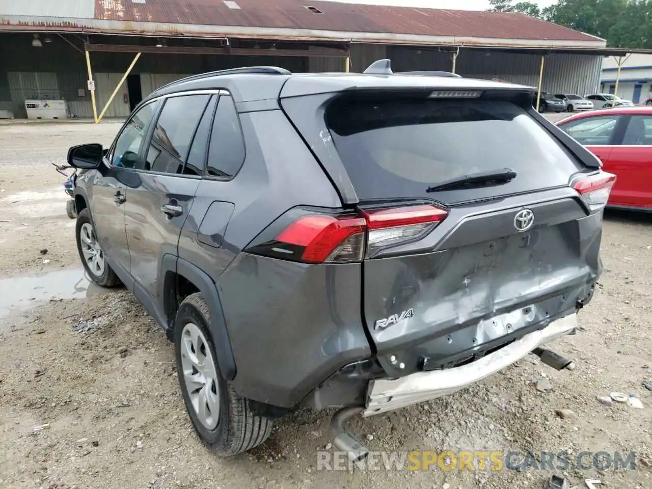 3 Фотография поврежденного автомобиля 2T3H1RFV5KW016913 TOYOTA RAV4 2019