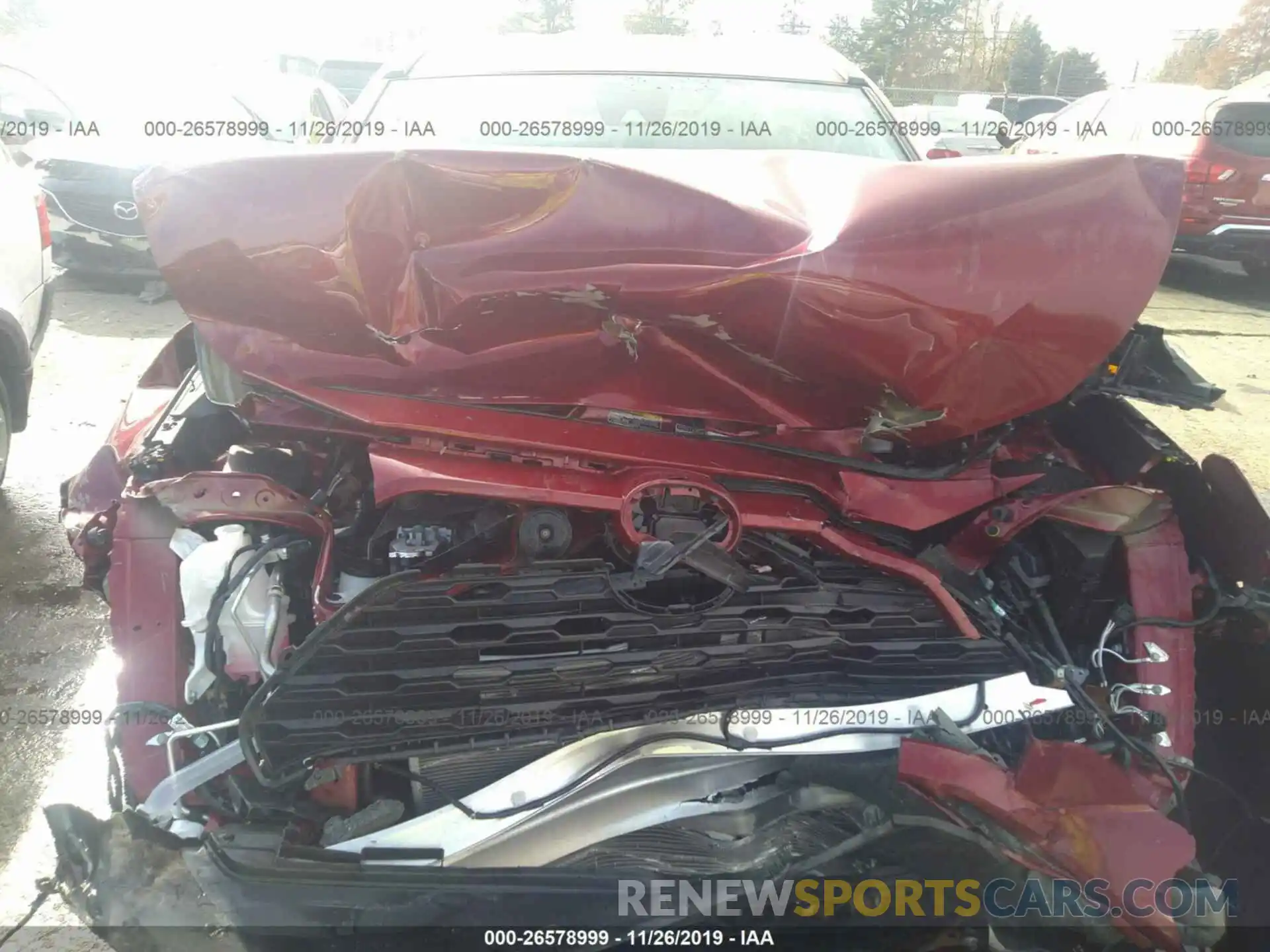 10 Фотография поврежденного автомобиля 2T3H1RFV5KW027524 TOYOTA RAV4 2019