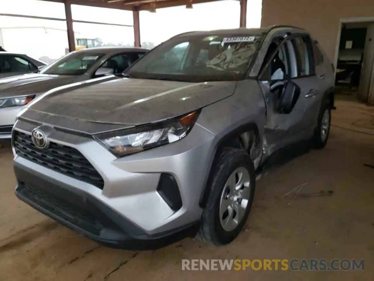 2 Фотография поврежденного автомобиля 2T3H1RFV5KW031797 TOYOTA RAV4 2019