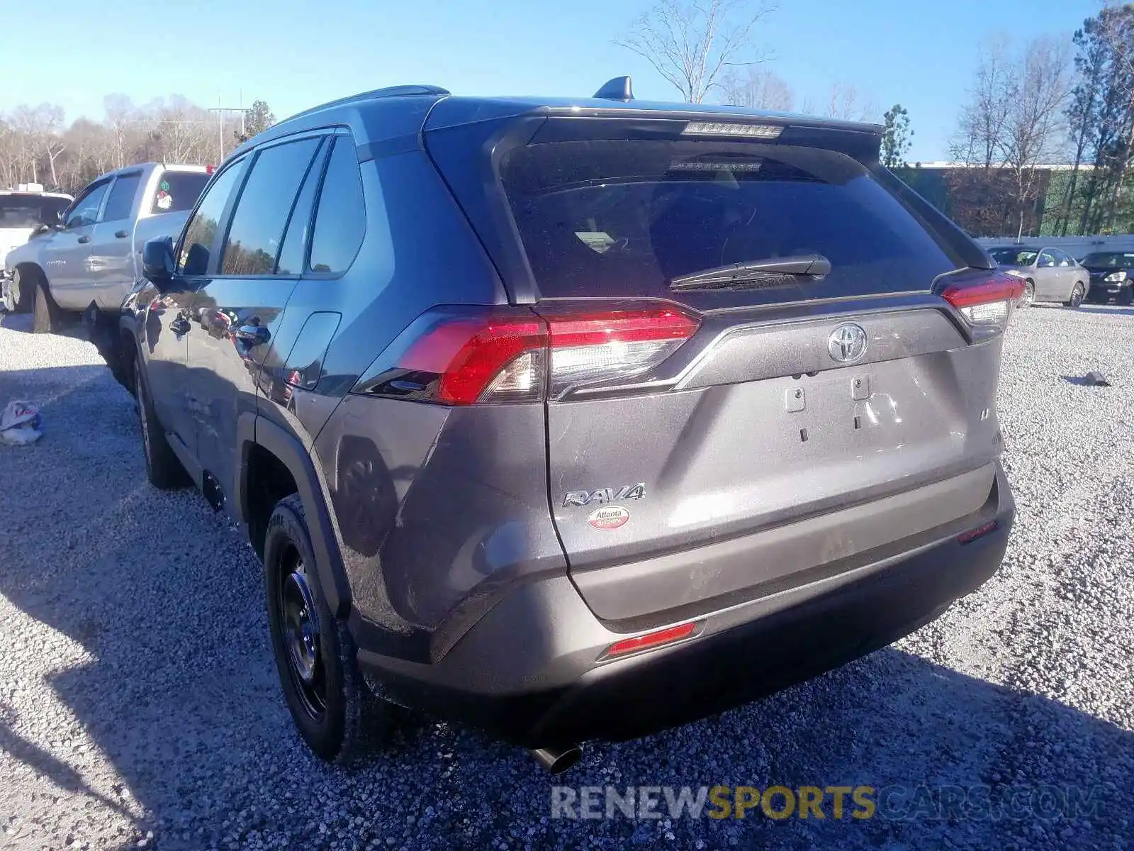 3 Photograph of a damaged car 2T3H1RFV5KW043884 TOYOTA RAV4 2019